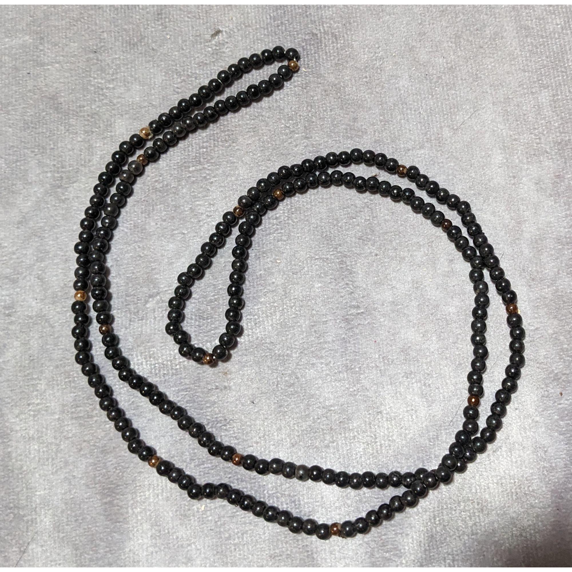 Other Simple Black Beaded Necklace Size ONE SIZE - 6 Thumbnail