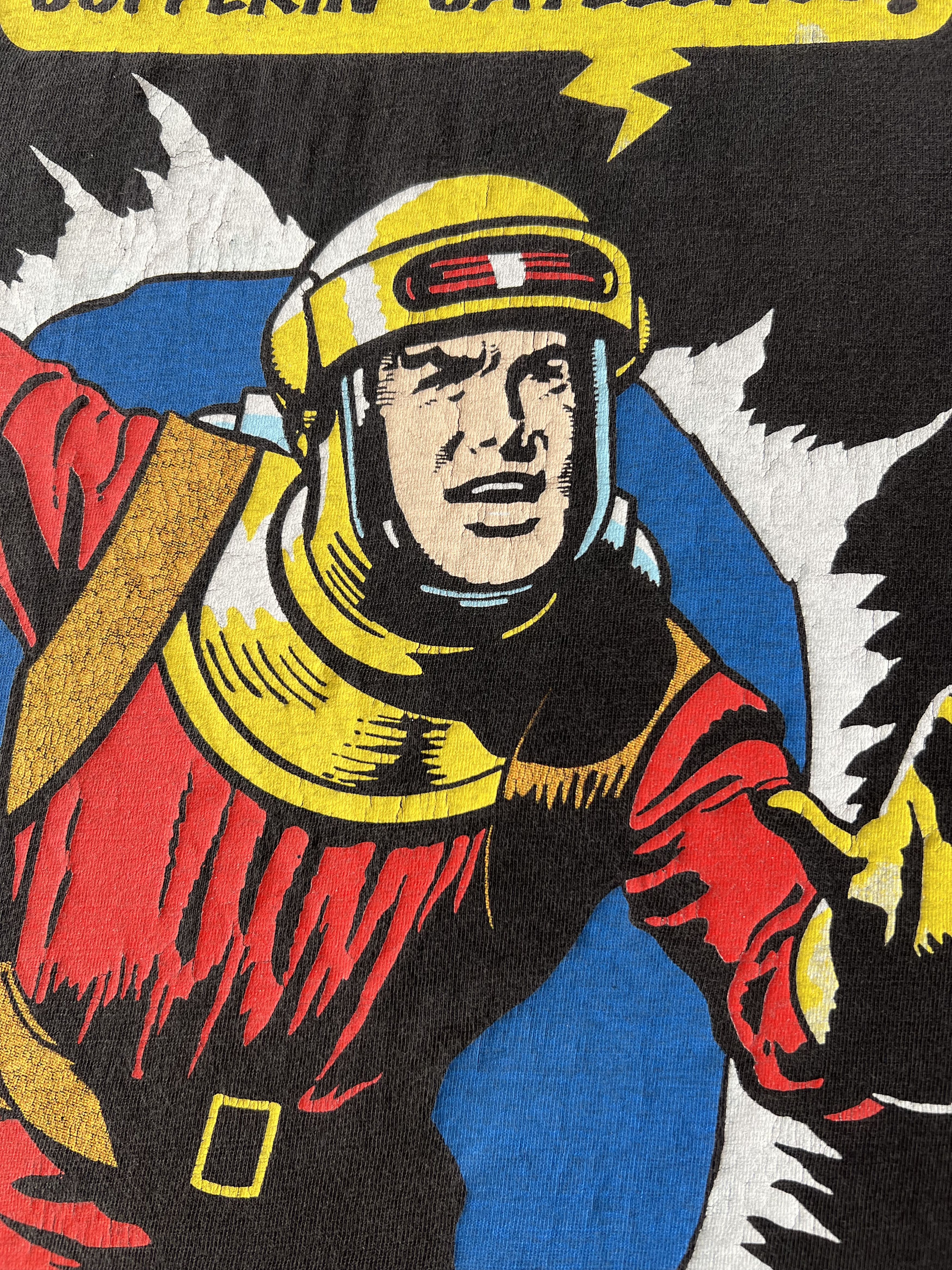 Vintage Vintage 1994 Dan Dare Pilot of the Future Comics T-shirt Size US XL / EU 56 / 4 - 5 Thumbnail