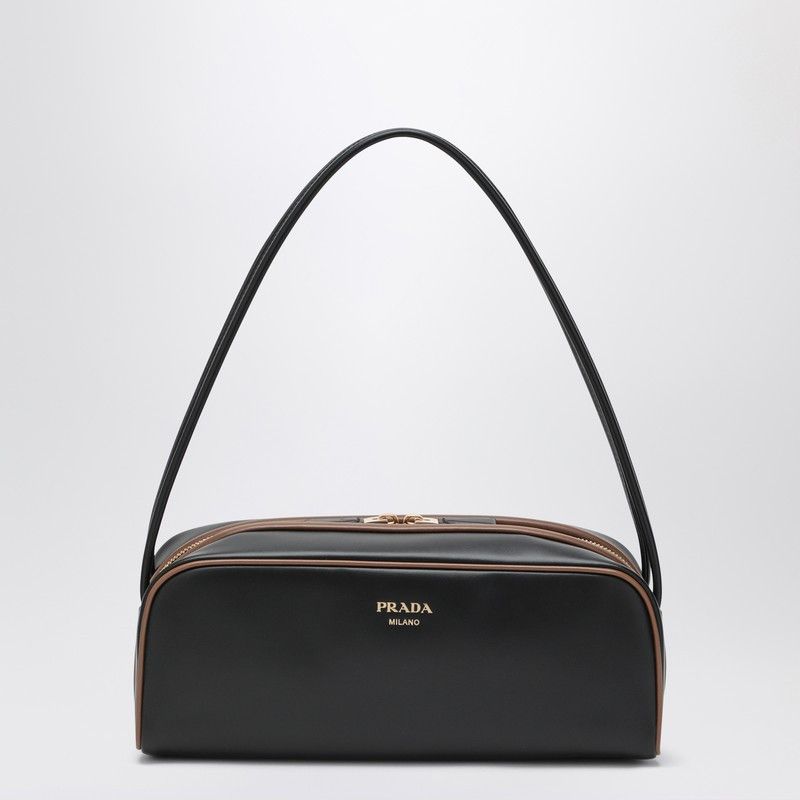 Prada Prada Prada Swing Bag Black/Hazelnut Size ONE SIZE - 1 Thumbnail