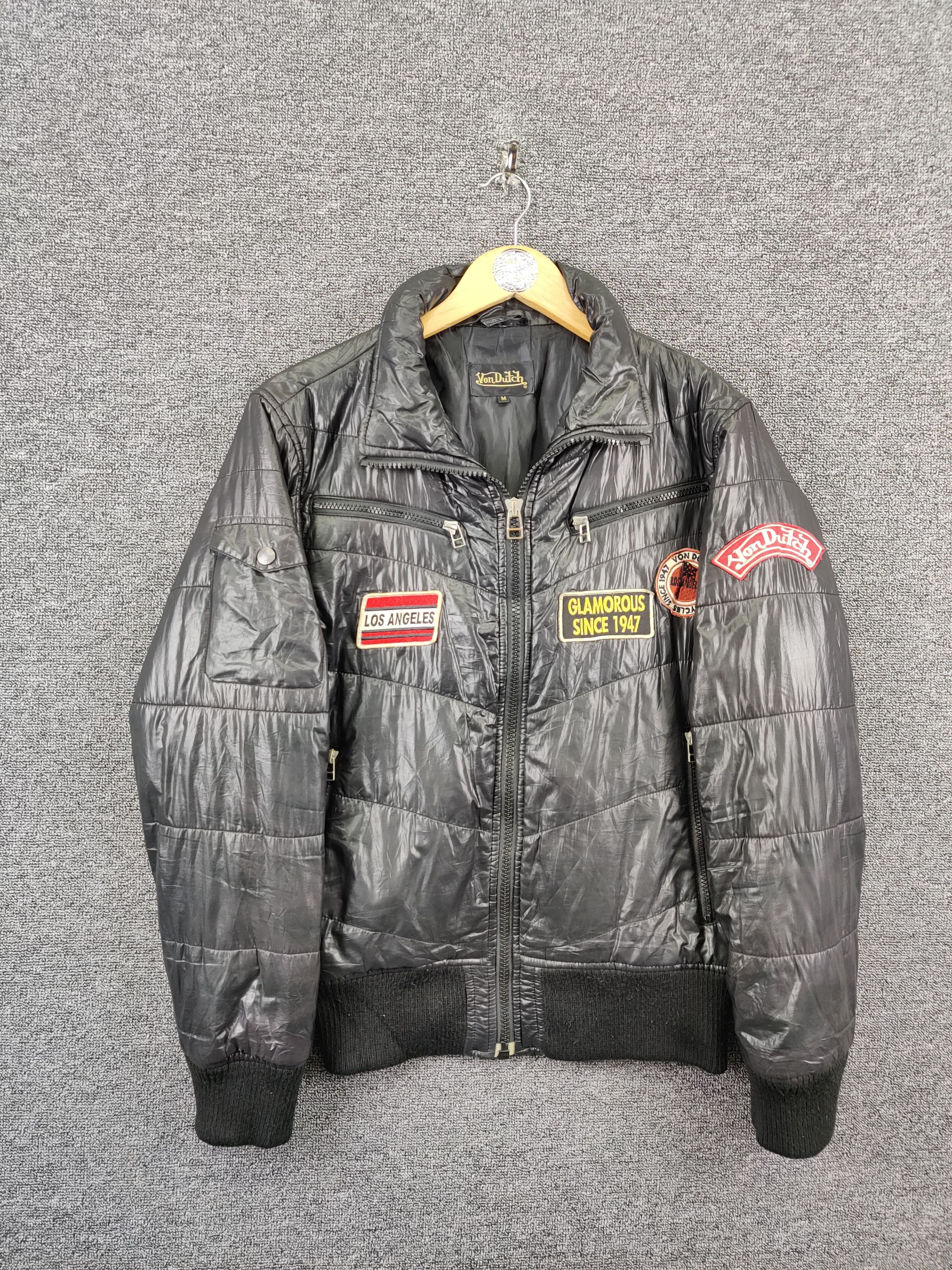 Von Dutch Vintage Von Dutch Quilted Puffer Jacket Size US M / EU 48-50 / 2 - 1 Thumbnail