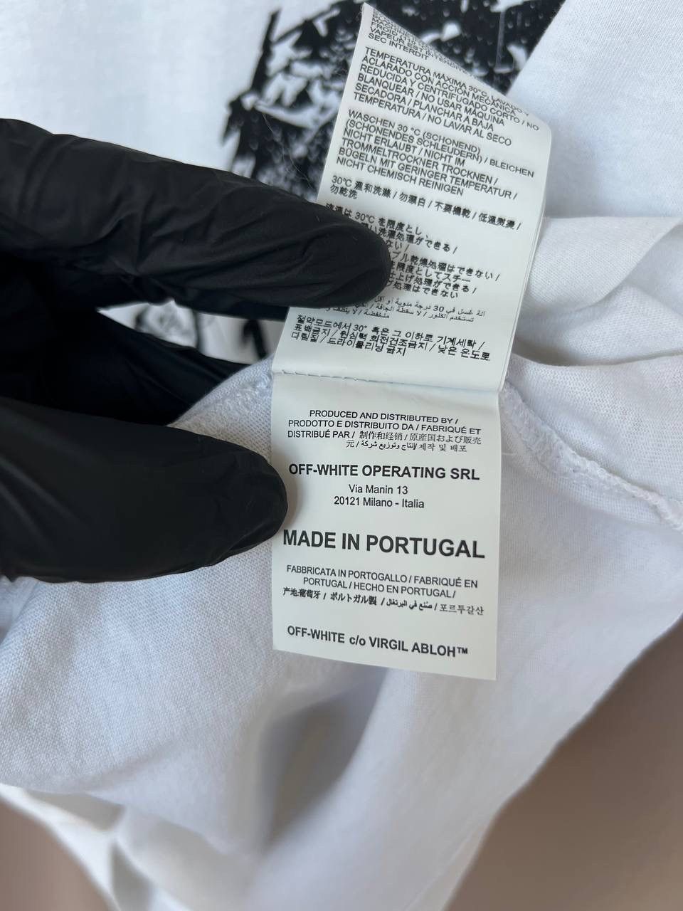 Off-White Off-White Ruined Factory Oversized T-Shirt Mens Size S Size US S / EU 44-46 / 1 - 16 Thumbnail