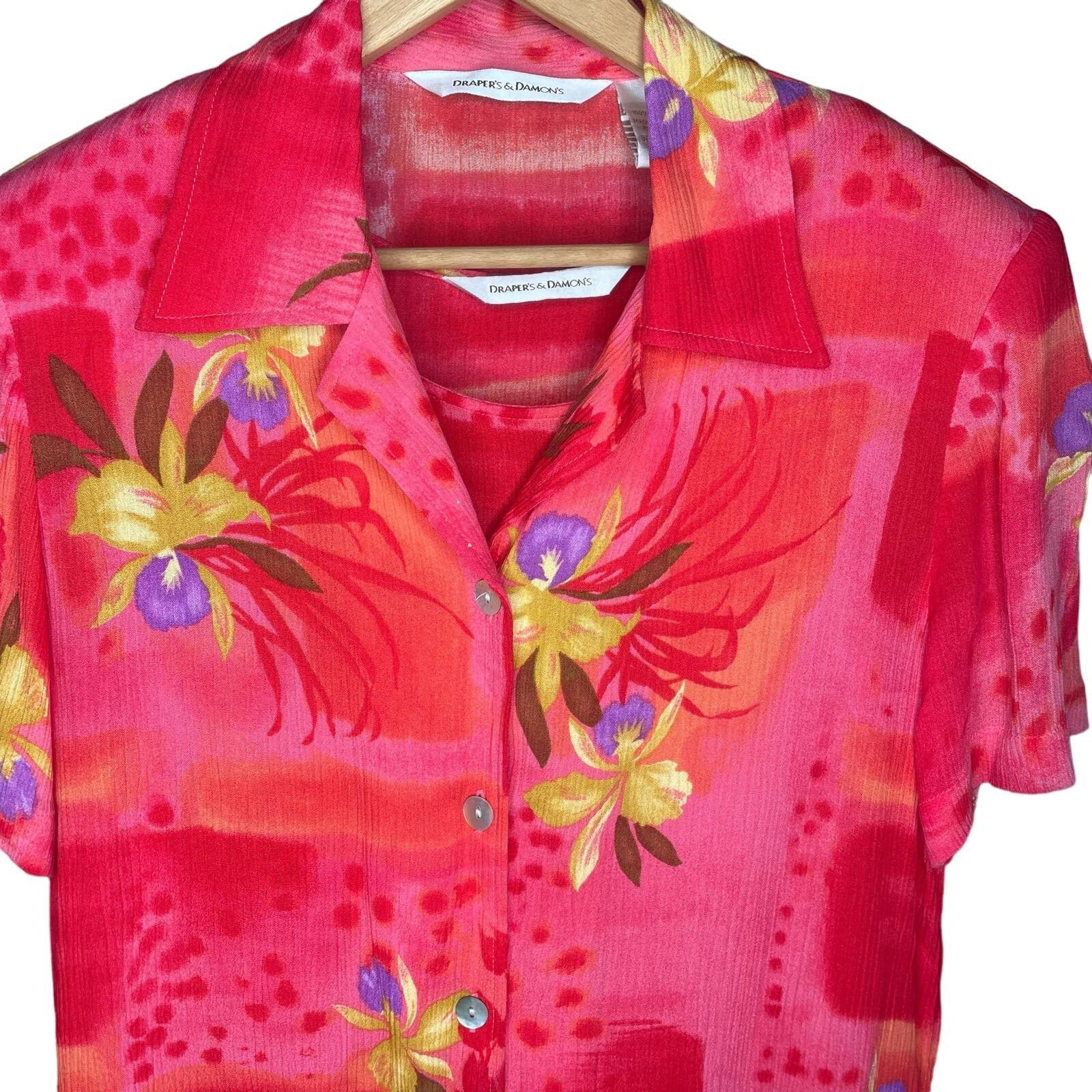 Other NWOT Draper’s & Damon’s Two Piece Rayon Set Size 26" / US 2 / IT 38 - 8 Thumbnail
