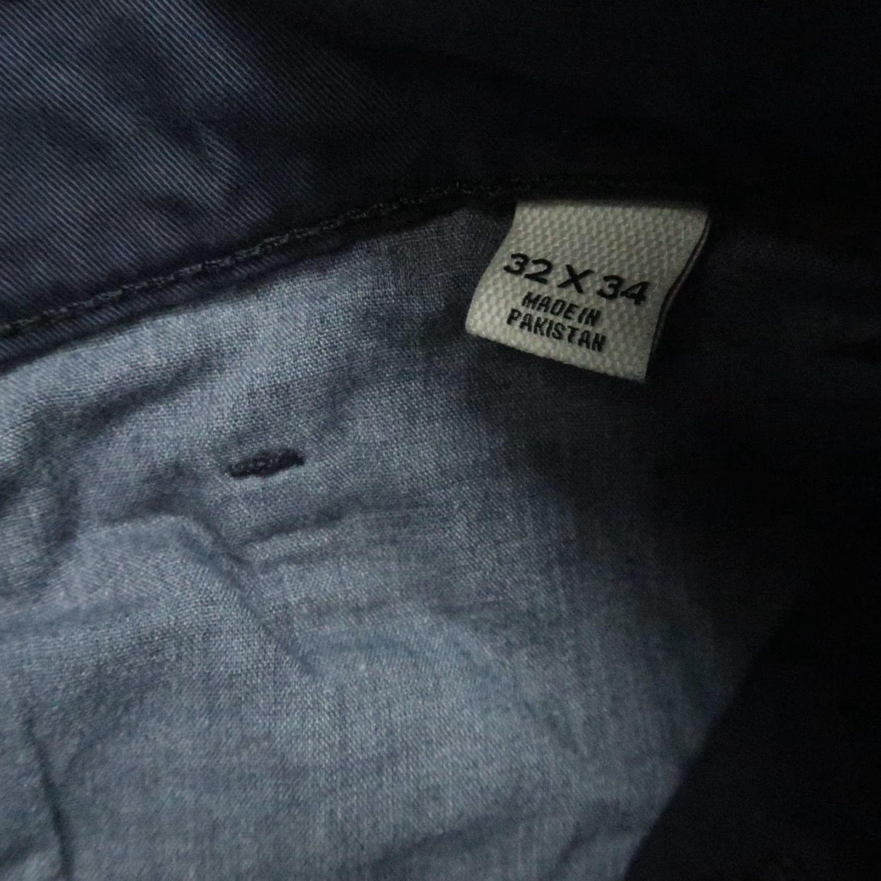 Vintage Flint & Tinder Pants Mens 32x31 Blue 365 Tapered Fit 5-Pocket Chino Shirt/ Pants? Size US 32 / EU 48 - 6 Thumbnail