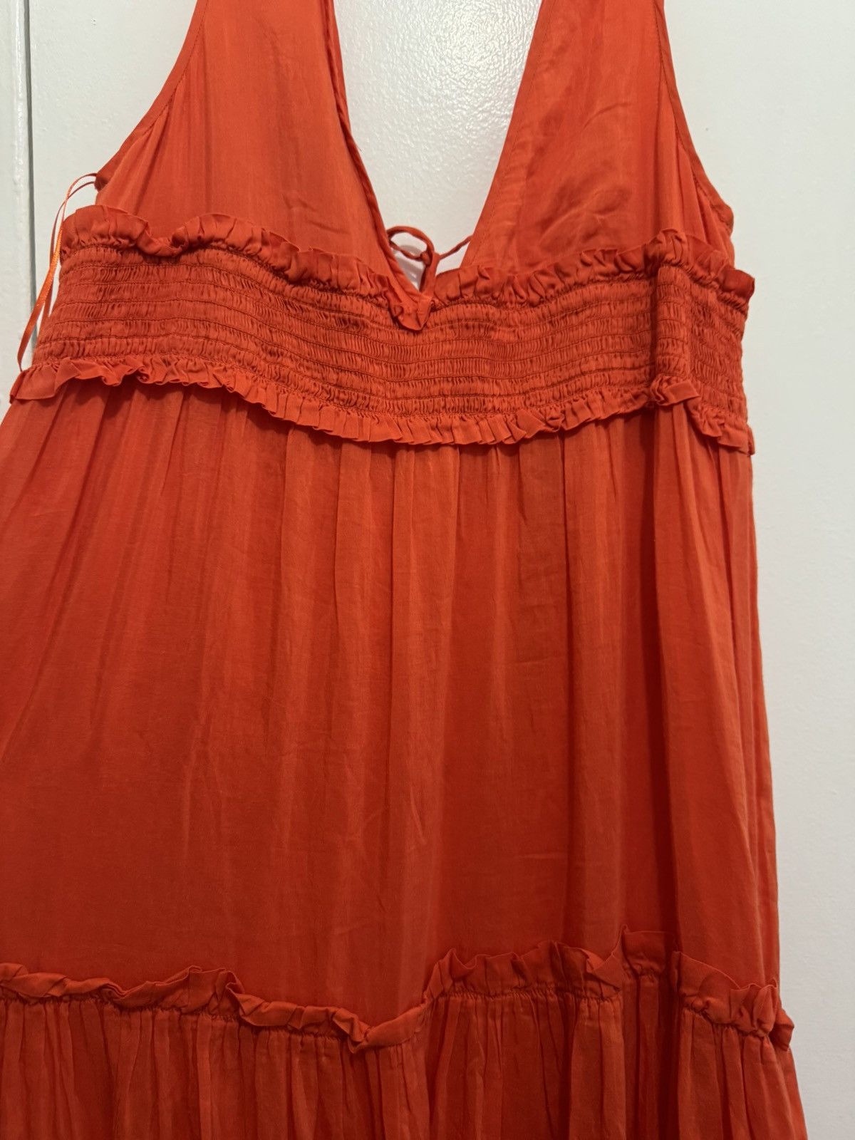 NICHOLAS NICHOLAS Myla Tie Maxi Dress red size 8 Size M / US 6-8 / IT 42-44 - 6 Thumbnail