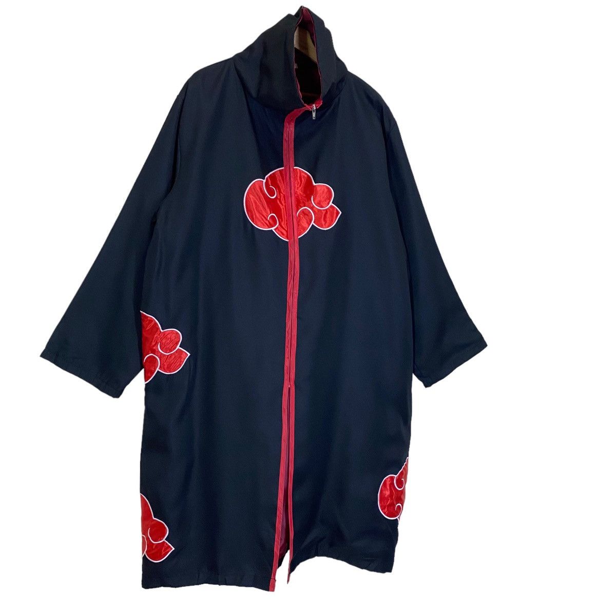 Naruto Akatsuki Cloak Cosplay Costume Jacket Coat Anime