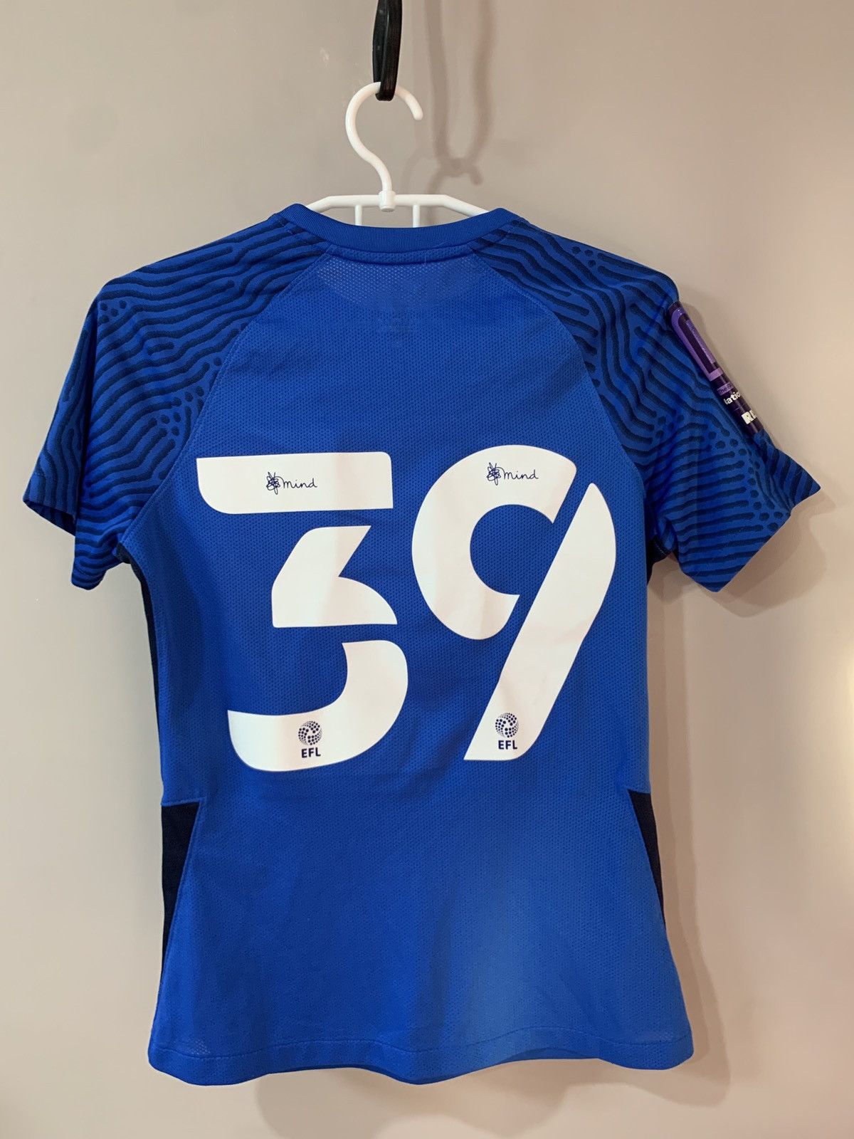 Nike Womens Portsmouth Home Football Shirt Nike Soccer Jersey Size S / US 4 / IT 40 - 2 Thumbnail