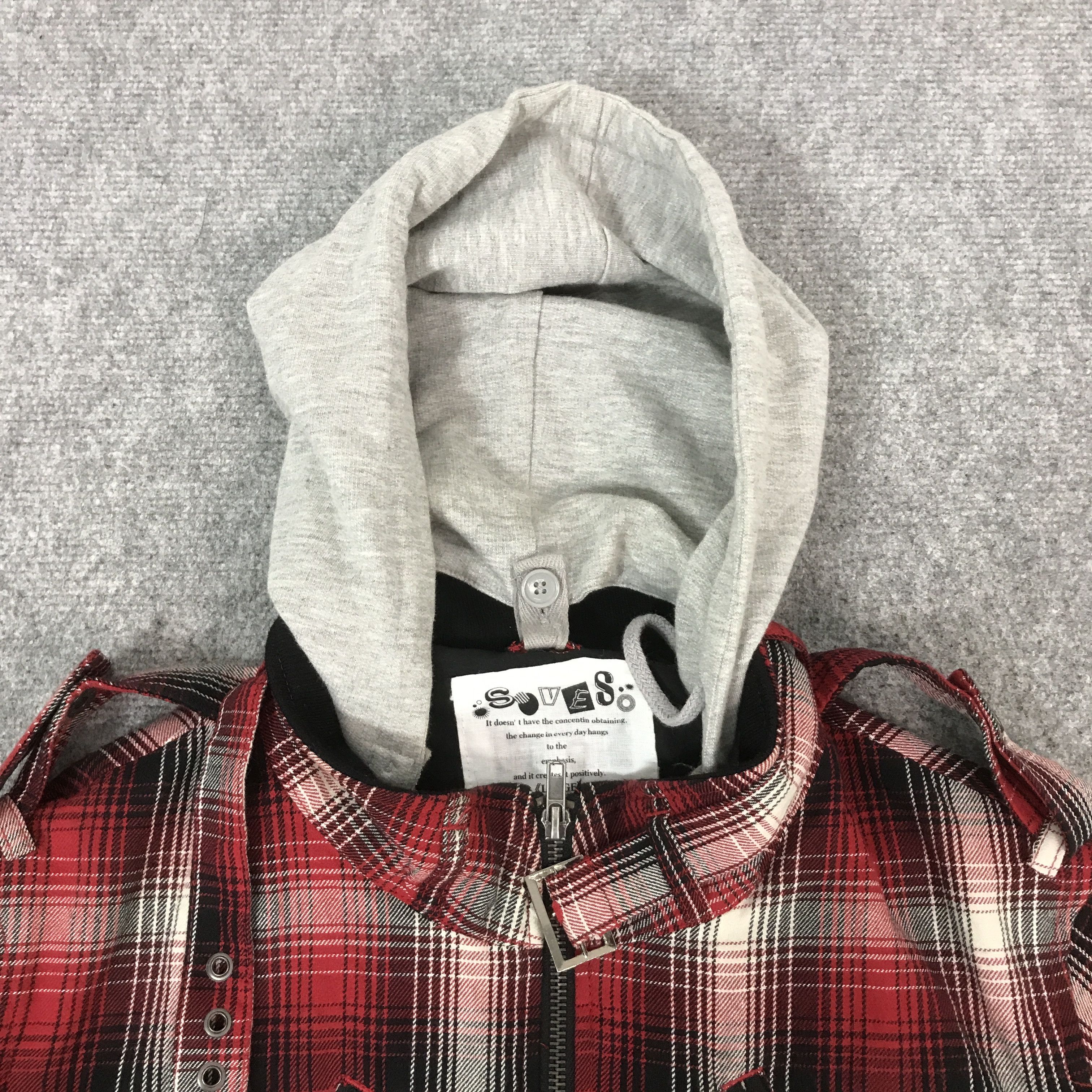 Japanese Brand GOTHIC STYLE SOVES HOODIE JACKET K62B17 Size US L / EU 52-54 / 3 - 8 Thumbnail