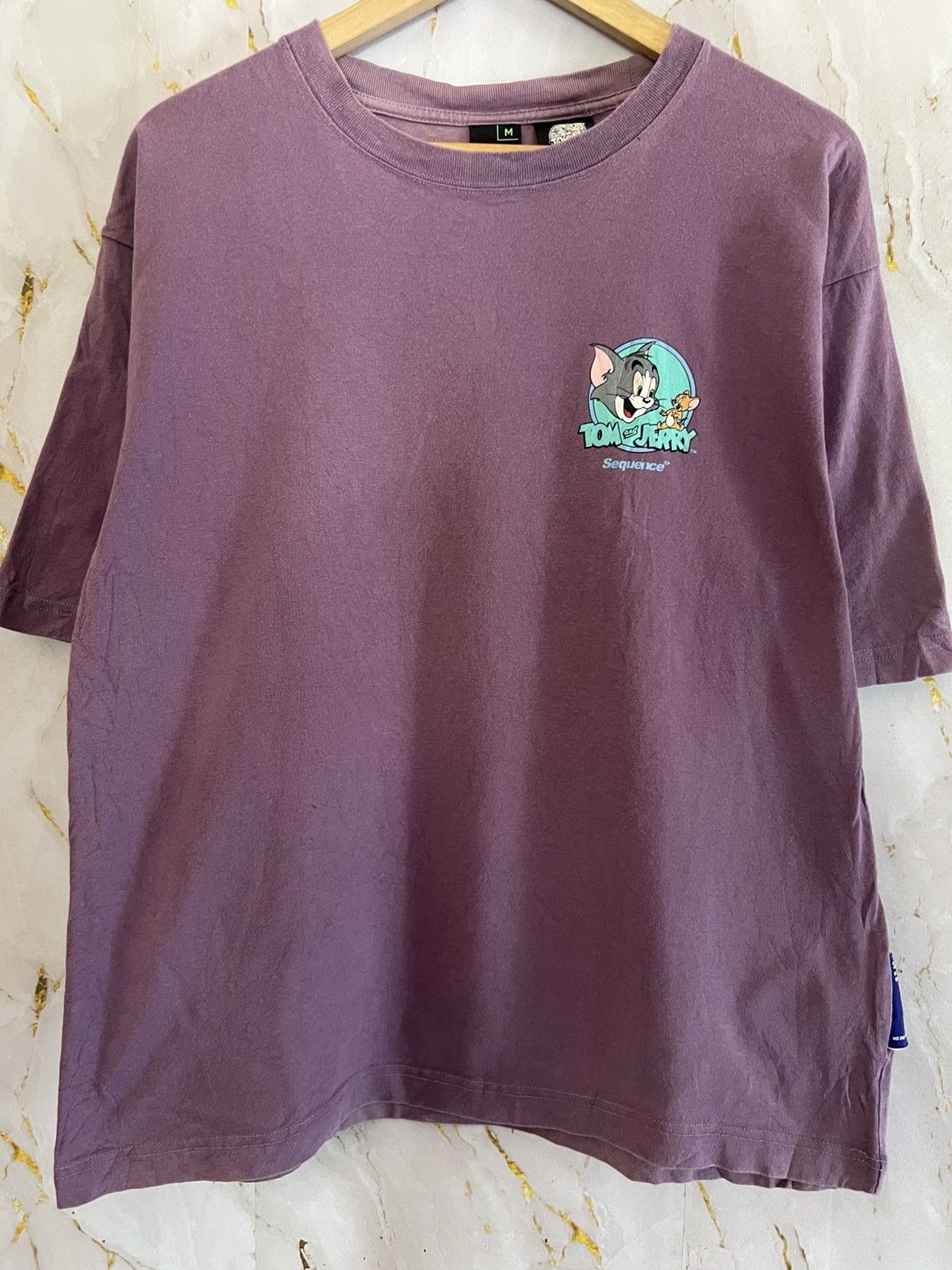 Tom & Jerry Big Graphic Shirt – Rare SQNC Cartoon Streetwear