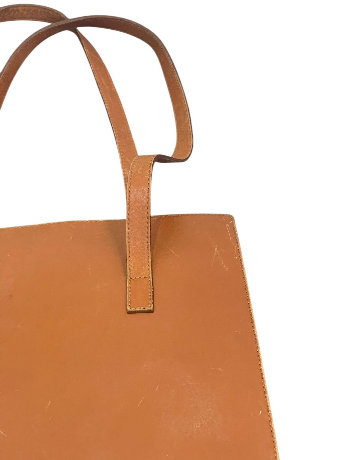 Leather Full Leather Patina Vtg Unknown Japan Shoulder Bag 1🟩3 Size ONE SIZE - 16 Thumbnail