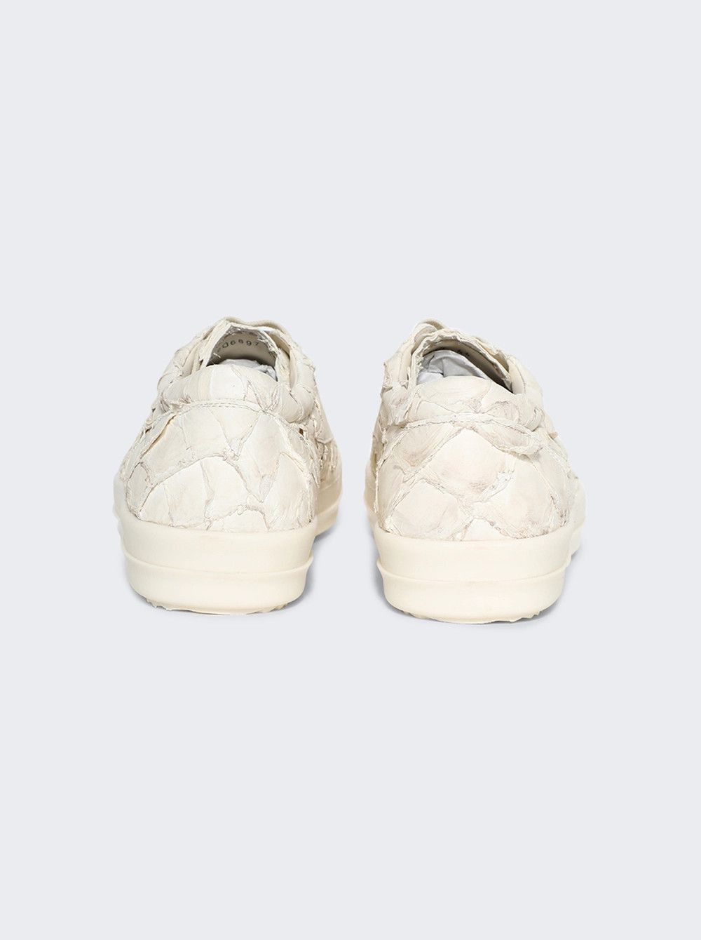 Rick Owens o1mle0226 Vintage Sneakers in White Size US 7 / EU 40 - 4 Thumbnail
