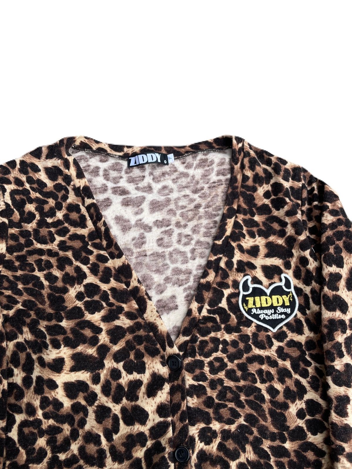 If Six Was Nine 2000s Japanese archive Vkei Leopard Cardigan Y2K Size US XS / EU 42 / 0 - 5 Thumbnail