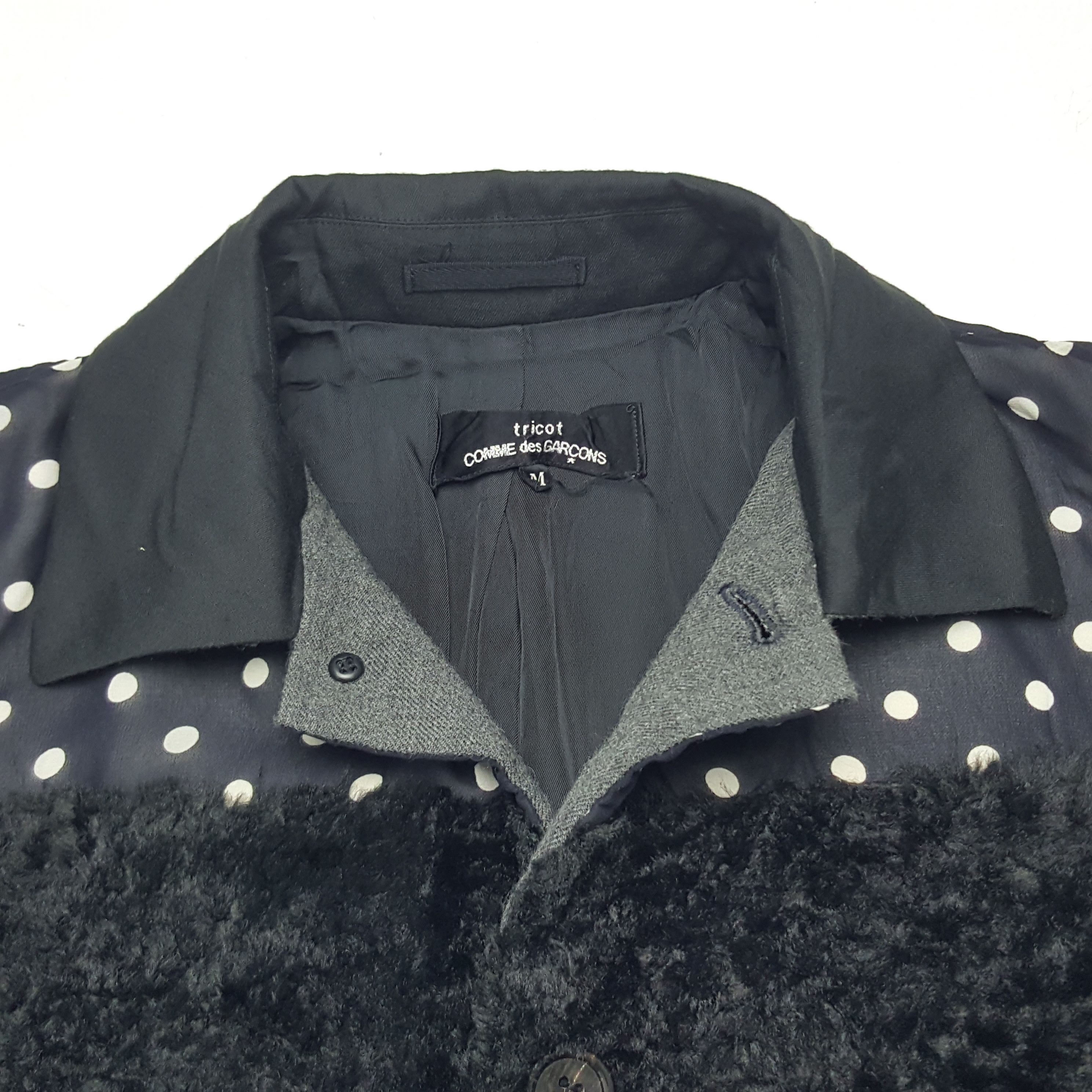 Comme des Garcons × Japanese Brand × Vintage Vintage Tricot Comme des Garcons Button Up Jacket Size US S / EU 44-46 / 1 - 3 Thumbnail