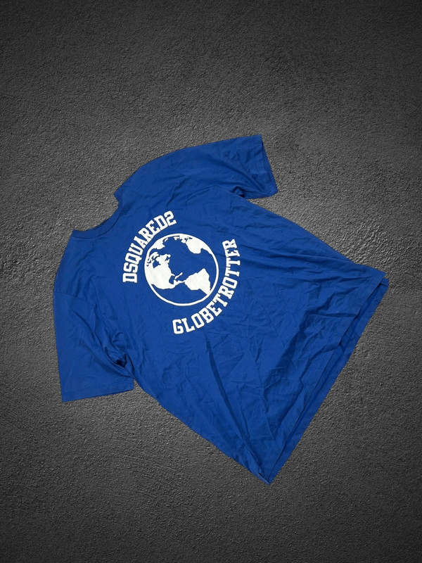 Dsquared2 Dsquared2 Globetrotter Oversized T-Shirt – Made in Italy Size US XL / EU 56 / 4 - 3 Thumbnail