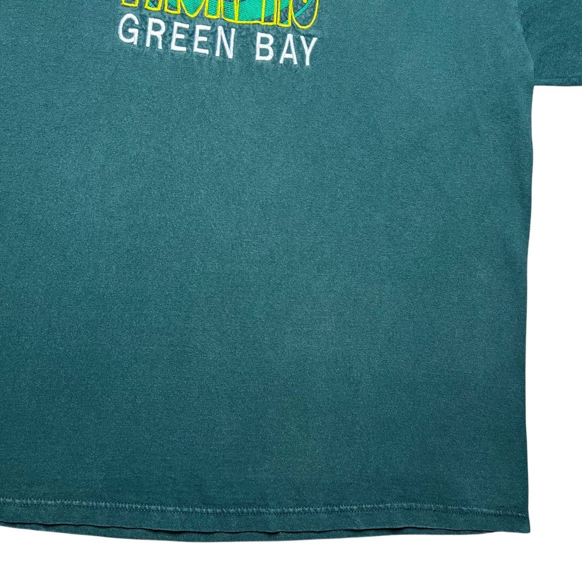 Logo Athletic 90s NFL Green Bay Packers Logo Athletic Embroidered T-Shirt Size US XXL / EU 58 / 5 - 9 Thumbnail