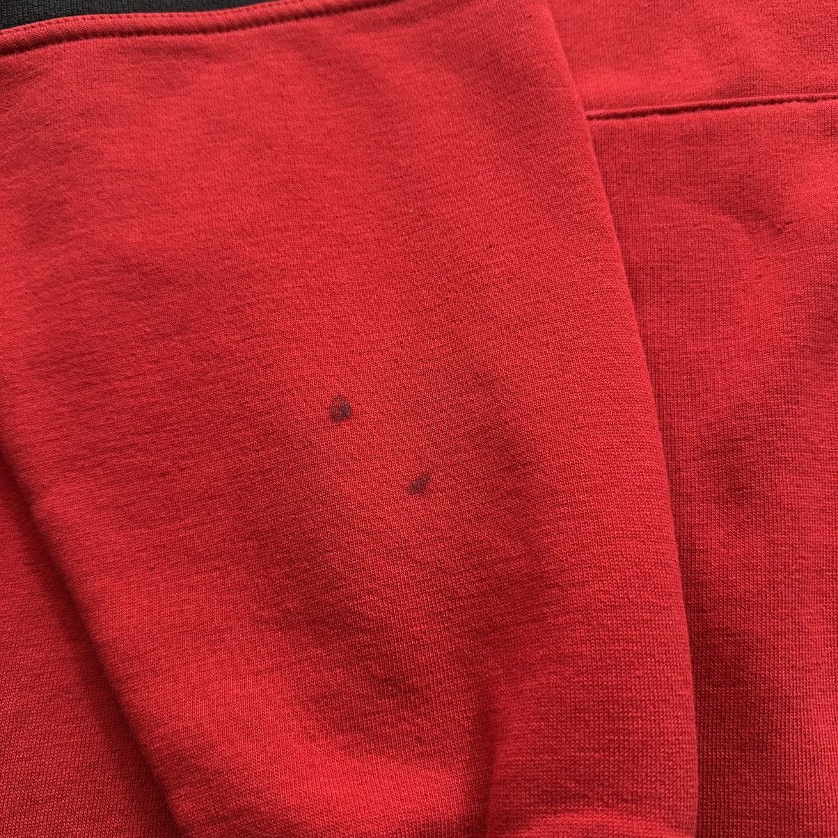 Lee Vintage 90s Ohio State Buckeyes Lee Sport Red Striped Hoodie Size US L / EU 52-54 / 3 - 11 Thumbnail