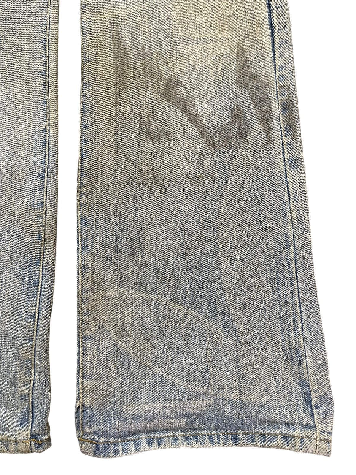 14th Addiction Vintage Japanese Brand Mud Wash Distress Paint Splatter Jean Size US 34 / EU 50 - 8 Thumbnail