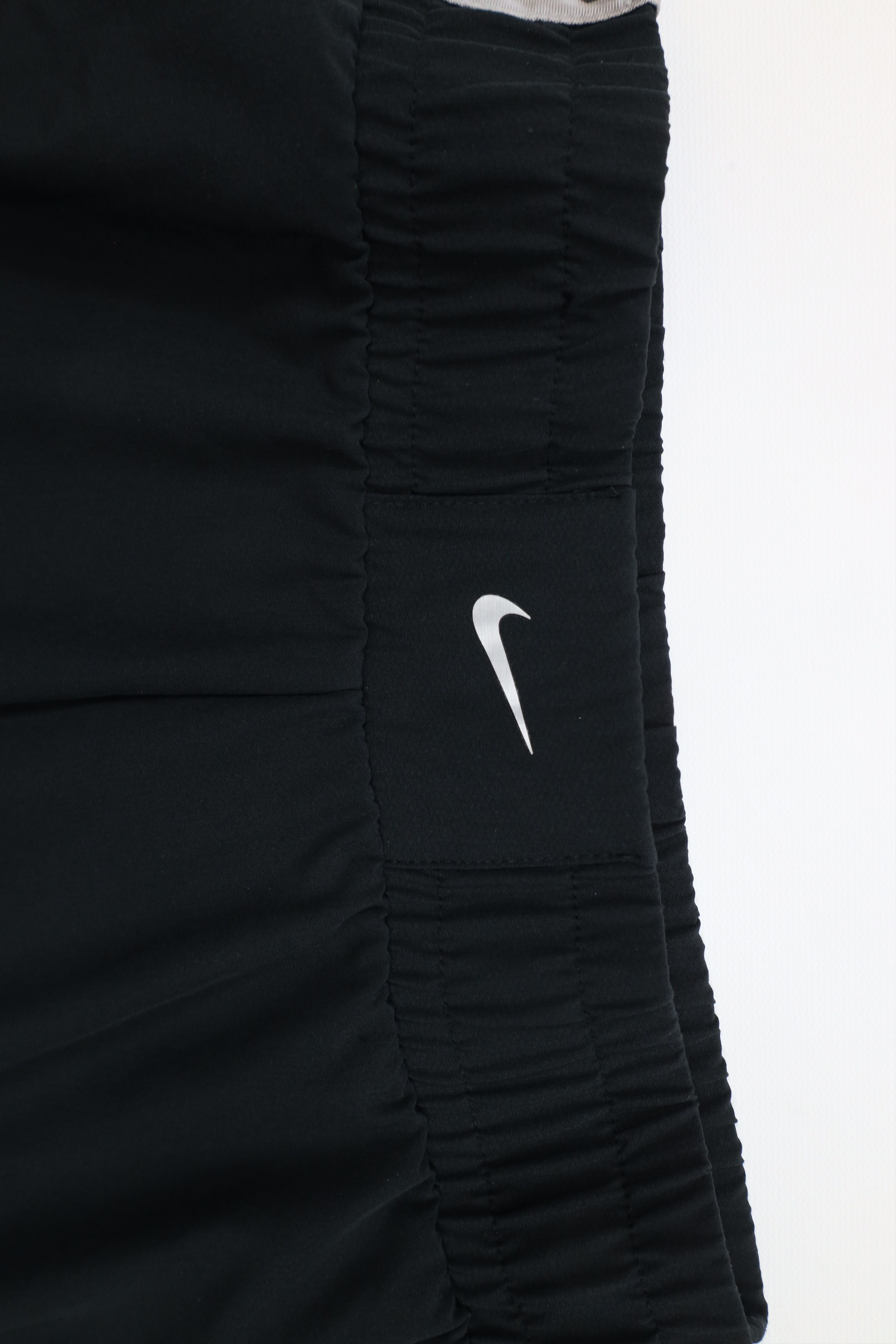 Nike × Vintage Nike Pro Scott Mini Swoosh Wide Leg Tearaway Pants Black Size US 32 / EU 48 - 6 Thumbnail