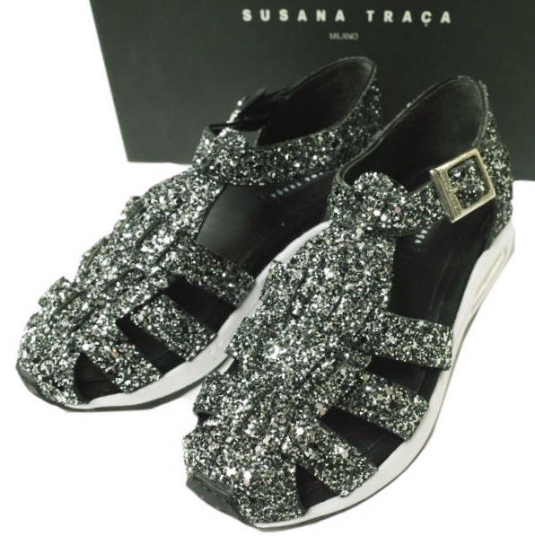 Other Susana Traca 6459Gl Sneaker Sandals Others Shoes 6459Gl in Black, Women's