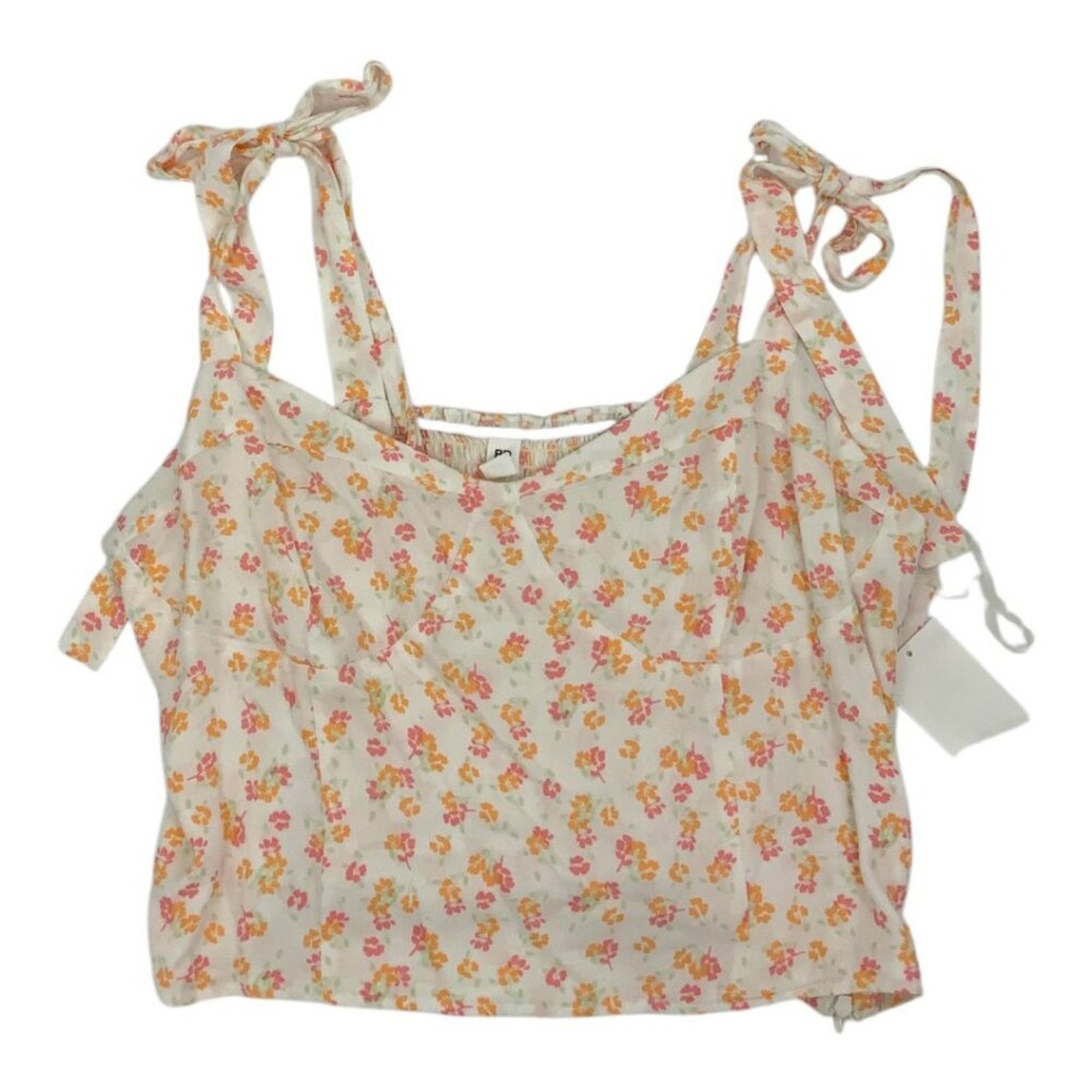 BP. Bp Floral Tie Strap Corset Top Size XL NWOT $29 MSRP Size XL / US 12-14 / IT 48-50 - 3 Thumbnail