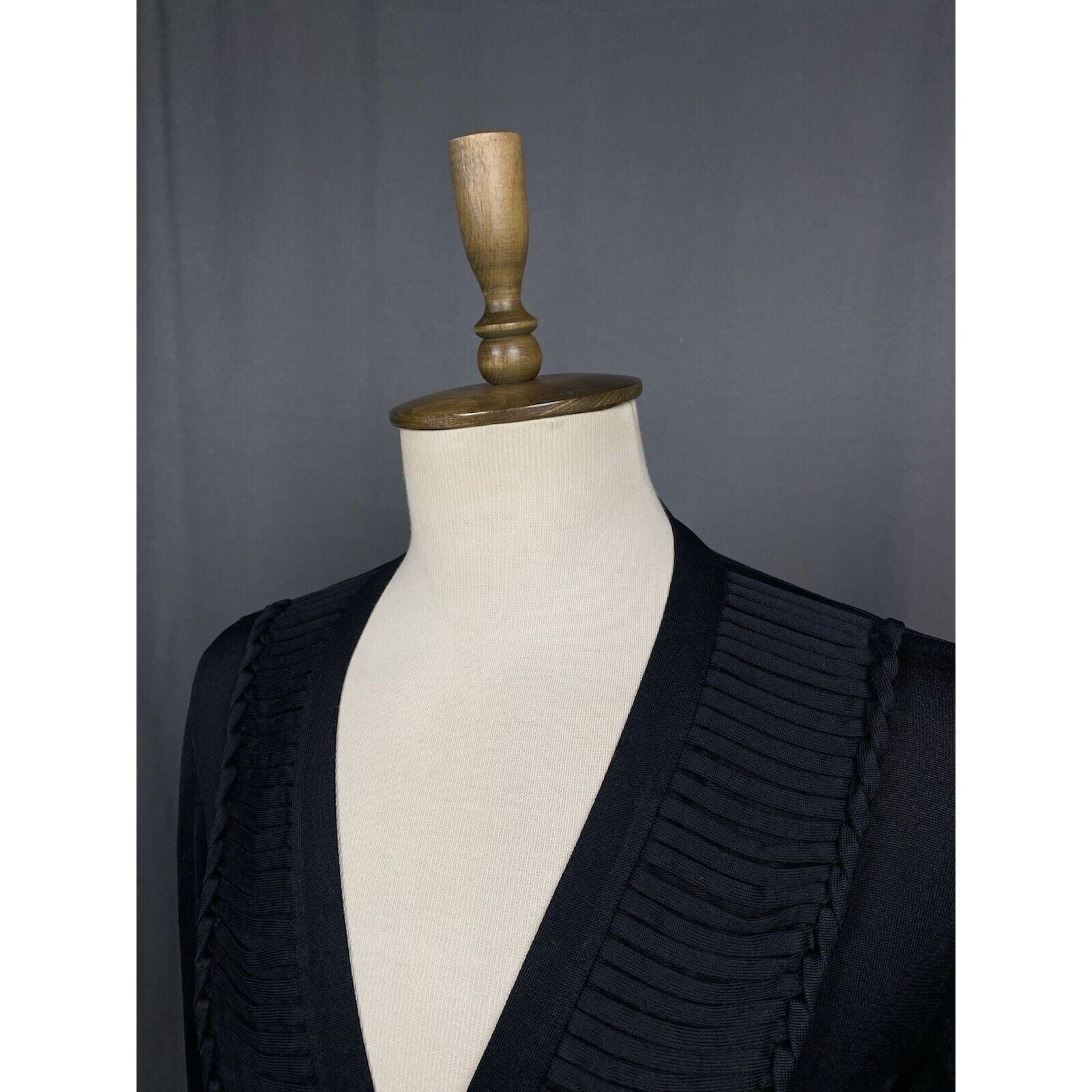 Burberry Prorsum RARE! Burberry Prorsum VTG Men's Black Cardigan Sweater Size Size US L / EU 52-54 / 3 - 5 Thumbnail