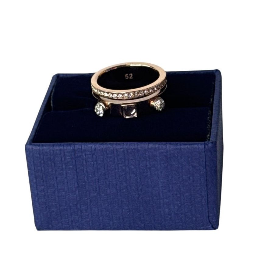 Swarovski Swarovski Thrilling ring White, Rose gold-tone size 6 Size ONE SIZE - 1 Thumbnail