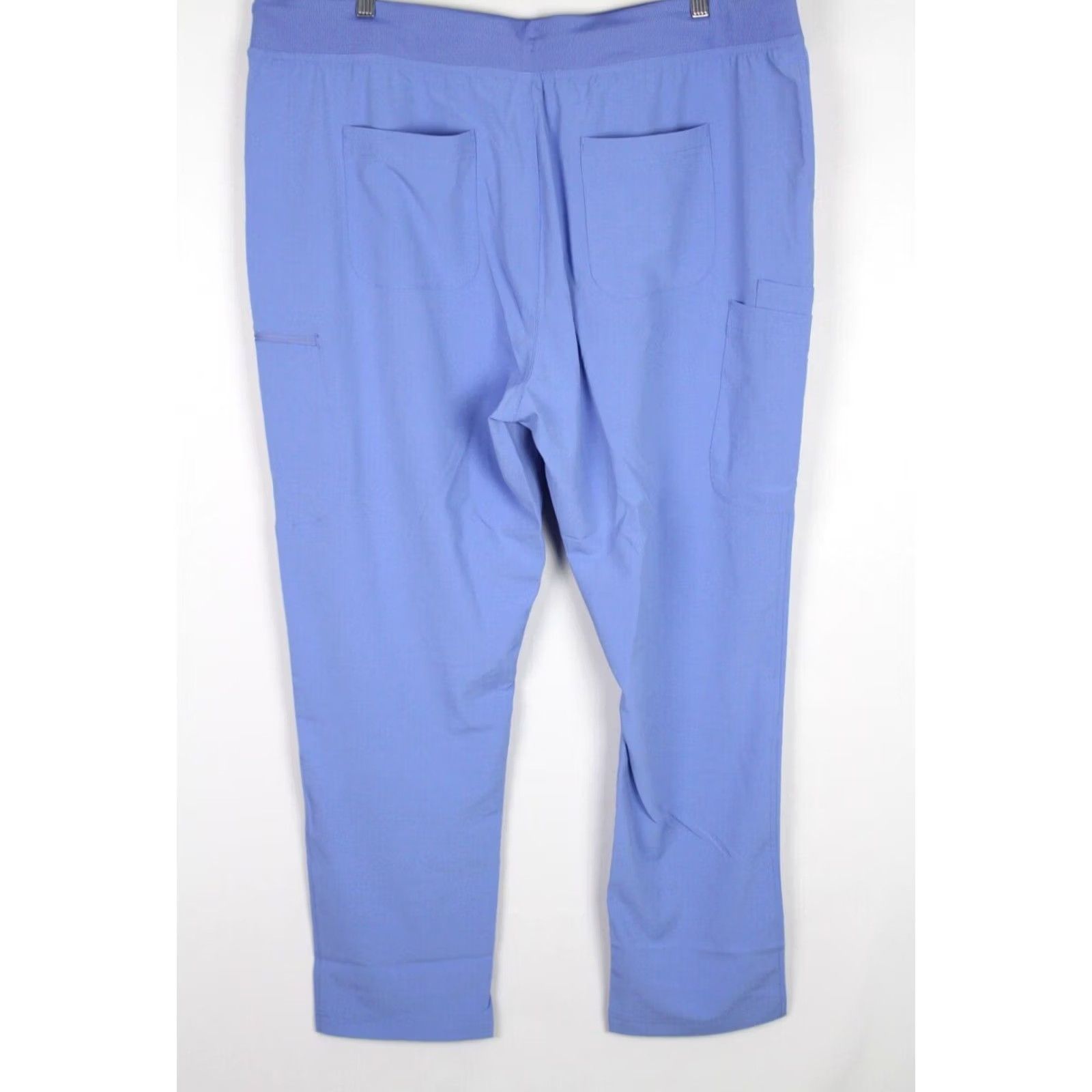 Vintage Epic by IRG Men's Scrub Pants Tapered Leg 2XL x 30" Inseam Ciel Blue Size US 39 - 2 Thumbnail