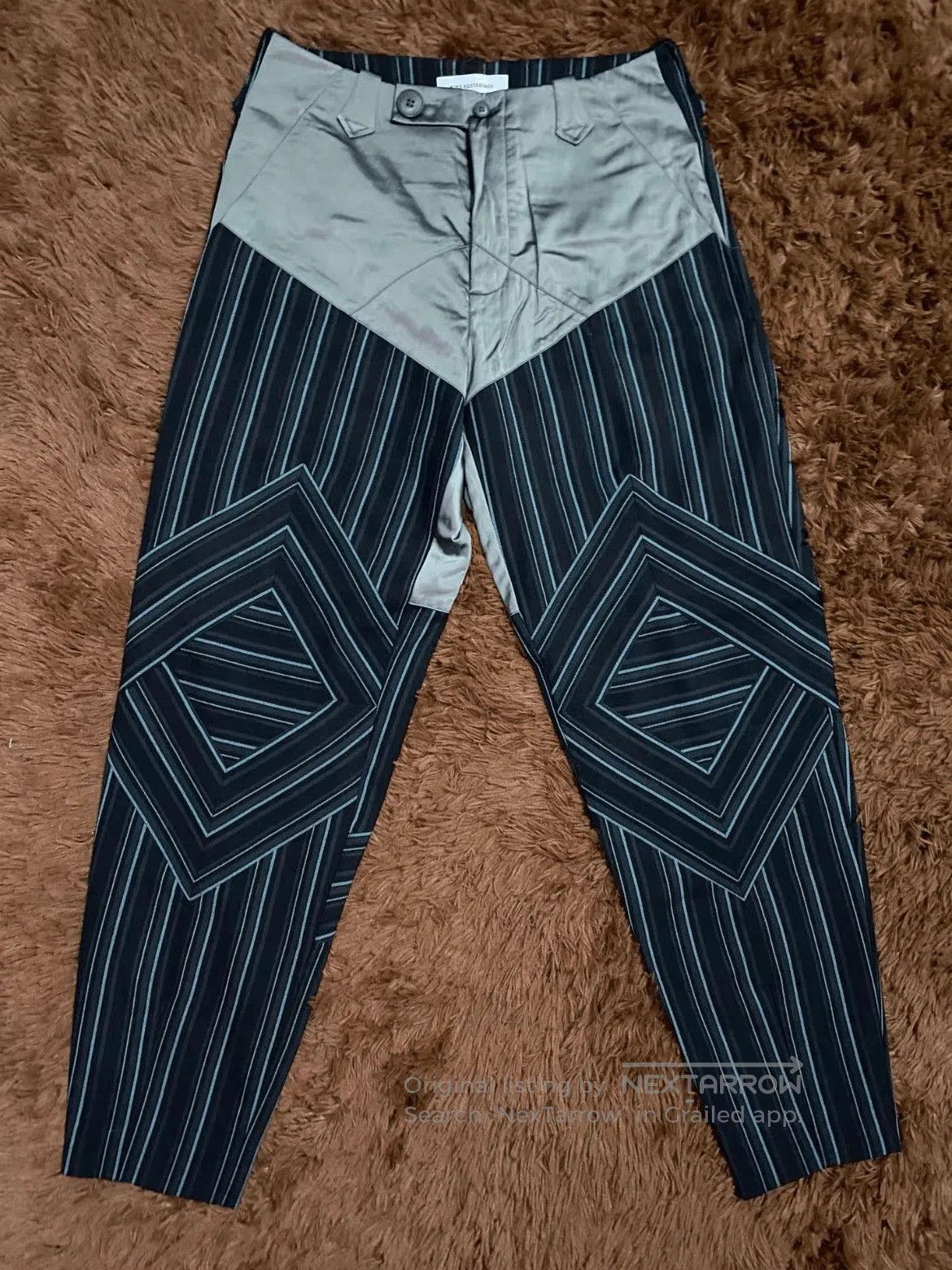 Kiko Kostadinov Sz S Kiko Kostadinov 19AW Stripes Trousers. Size US 30 / EU 46 - 1 Thumbnail