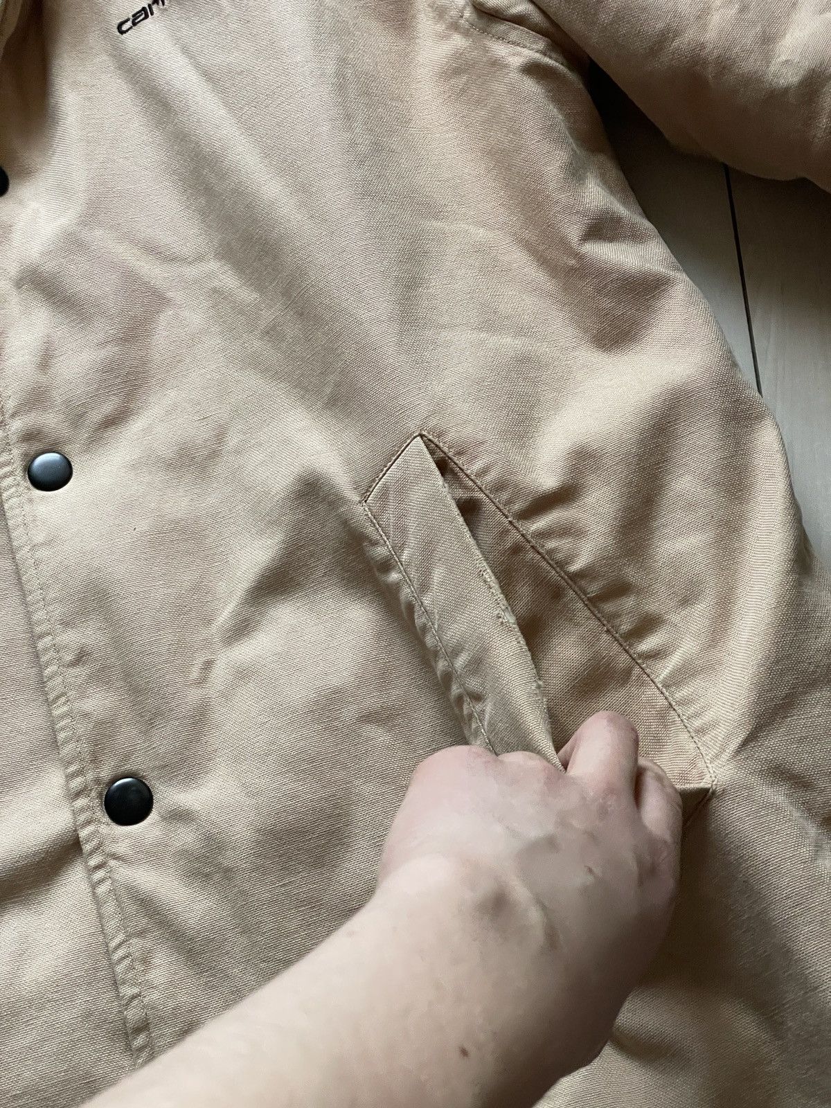 Carhartt Carhartt WIP Active Hooded Script Coach Jacket Size US S / EU 44-46 / 1 - 12 Thumbnail