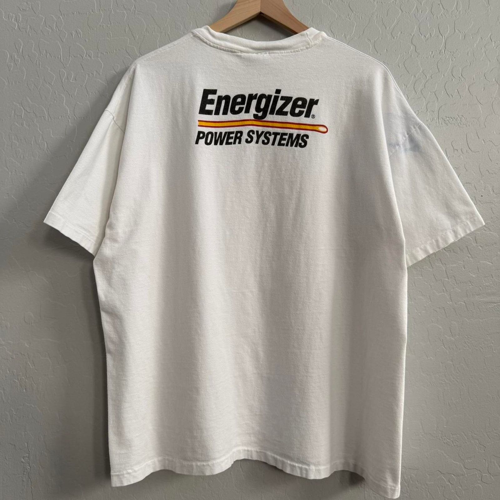 Other Vintage 90s energizer promo t-shirt Size US XXL / EU 58 / 5 - 7 Thumbnail