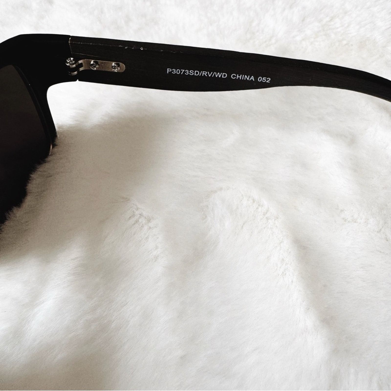 Other Juna Blue & Black Wood Sunglasses Size ONE SIZE - 10 Thumbnail