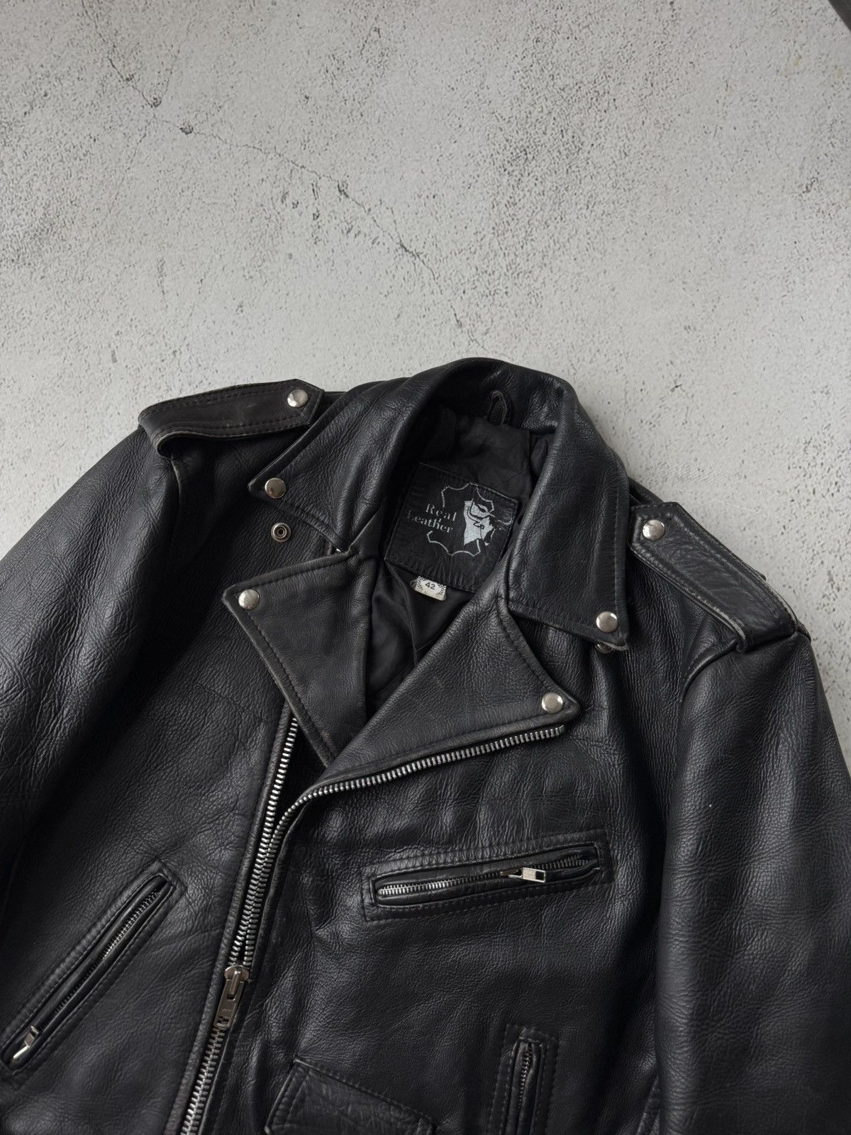 Genuine Leather Real Leather 42 Italy Black Jacket Size US M / EU 48-50 / 2 - 5 Thumbnail