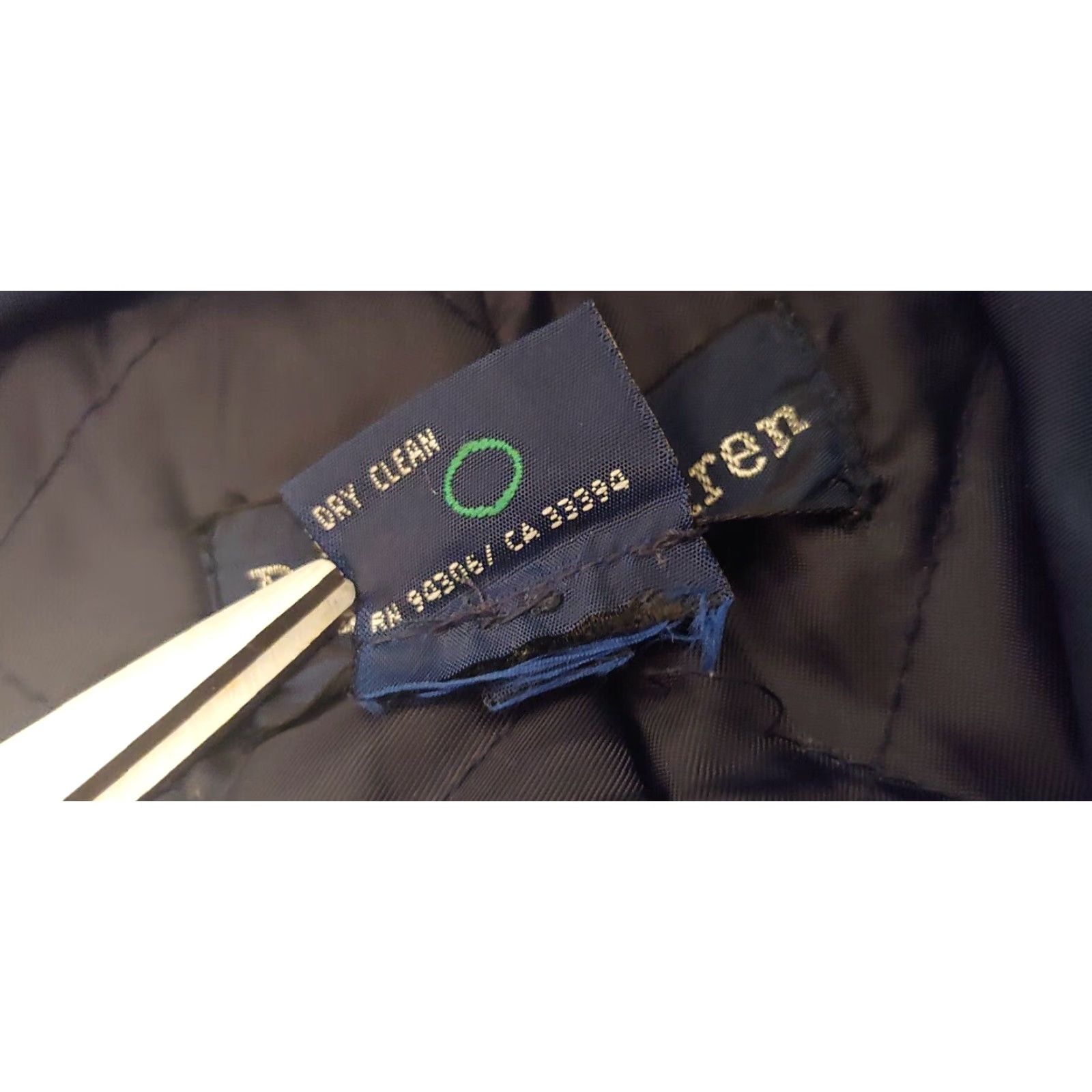 Ralph Lauren VINTAGE Ralph Lauren Jacket Small Navy Satin Acetate Belted Old Money Classic Size S / US 4 / IT 40 - 5 Thumbnail