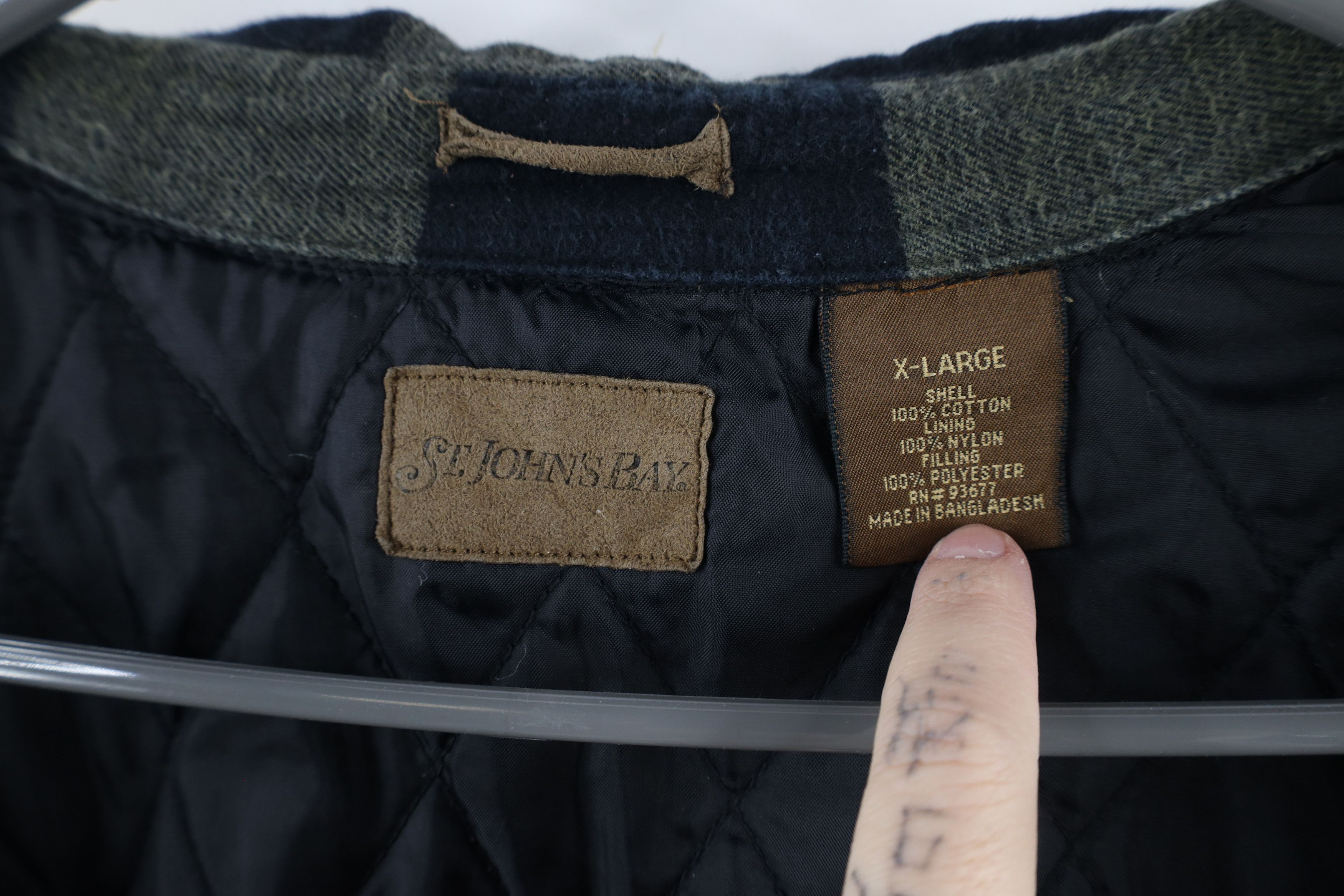 Vintage Vintage 90s Streetwear Flannel Button Shirt Jacket Jac Shirt Size US XL / EU 56 / 4 - 8 Thumbnail