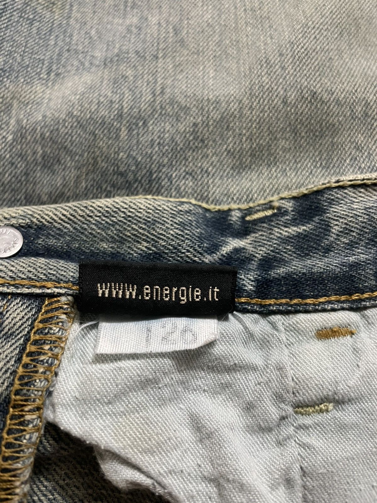 Energie Vintage Energie Japanese Brand Boot Cut Faded Denim Jeans Size US 30 / EU 46 - 16 Thumbnail