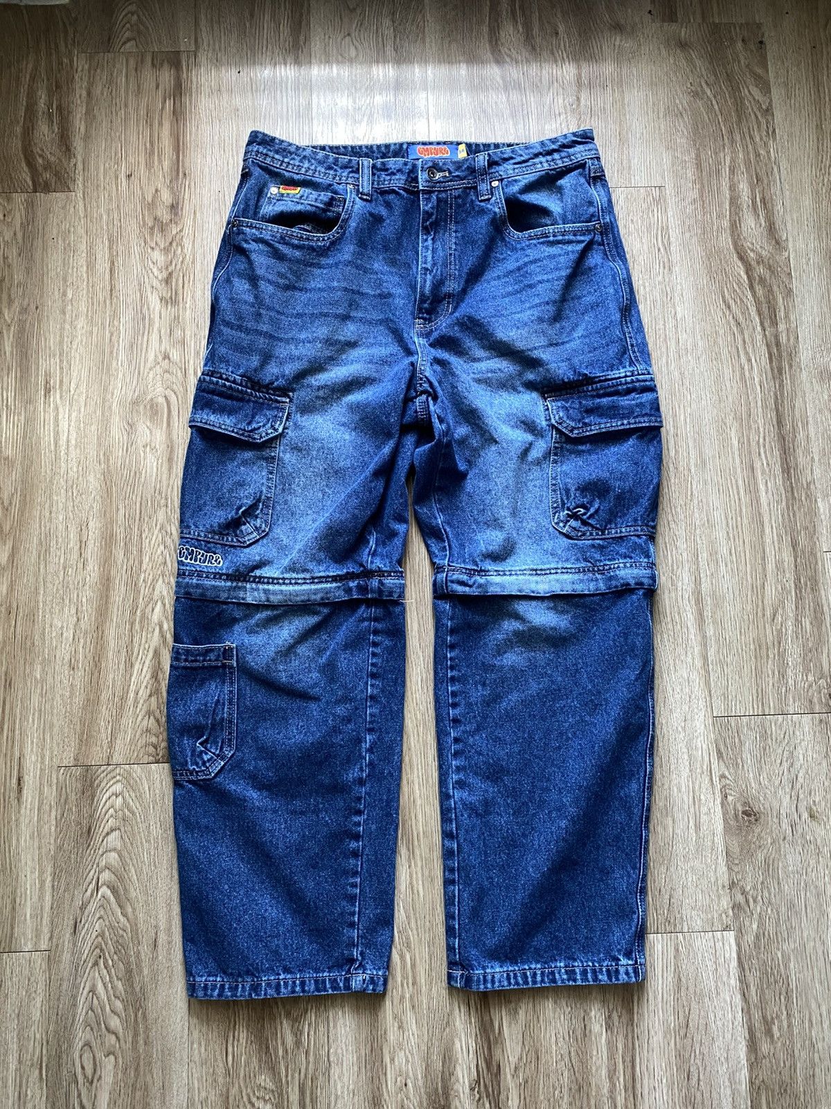 Empyre Empyre Baggy Cargo Skater Denim Jeans Size US 34 / EU 50 - 1 Thumbnail