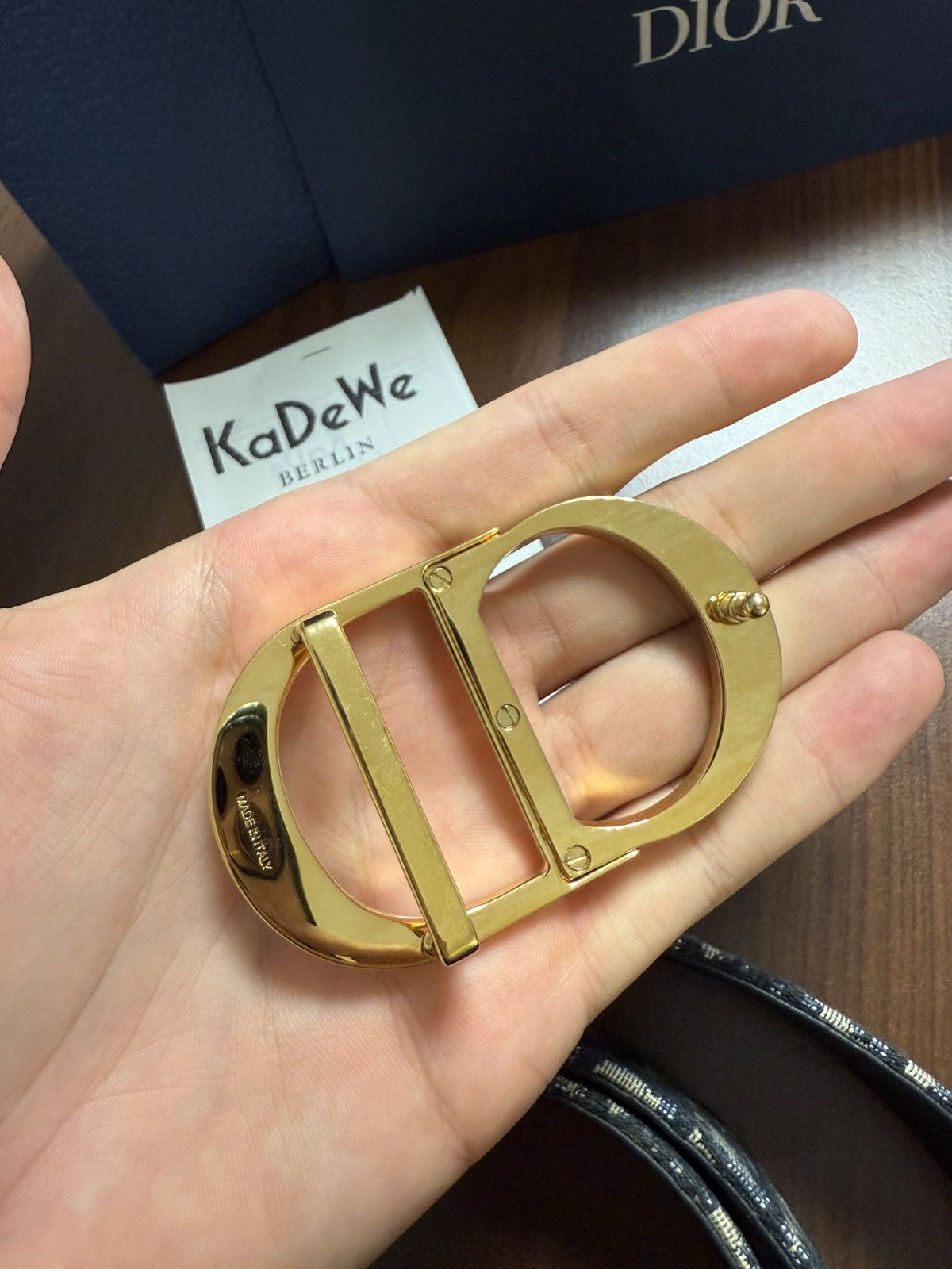 Dior Dior belt size 105 Size 40 - 2 Thumbnail