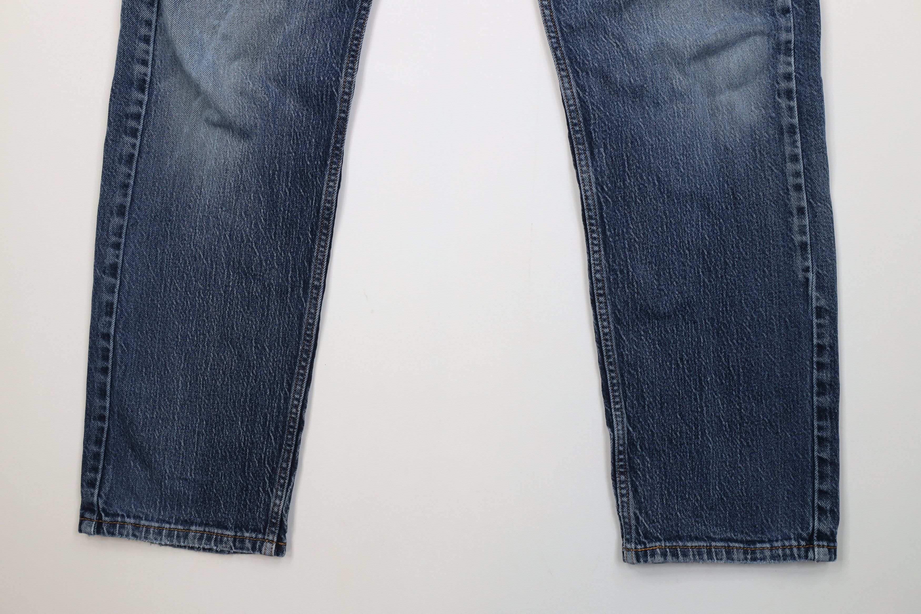 Levi's Vintage Y2K Levis 505 Regular Straight Leg Denim Jeans Size US 34 / EU 50 - 4 Thumbnail
