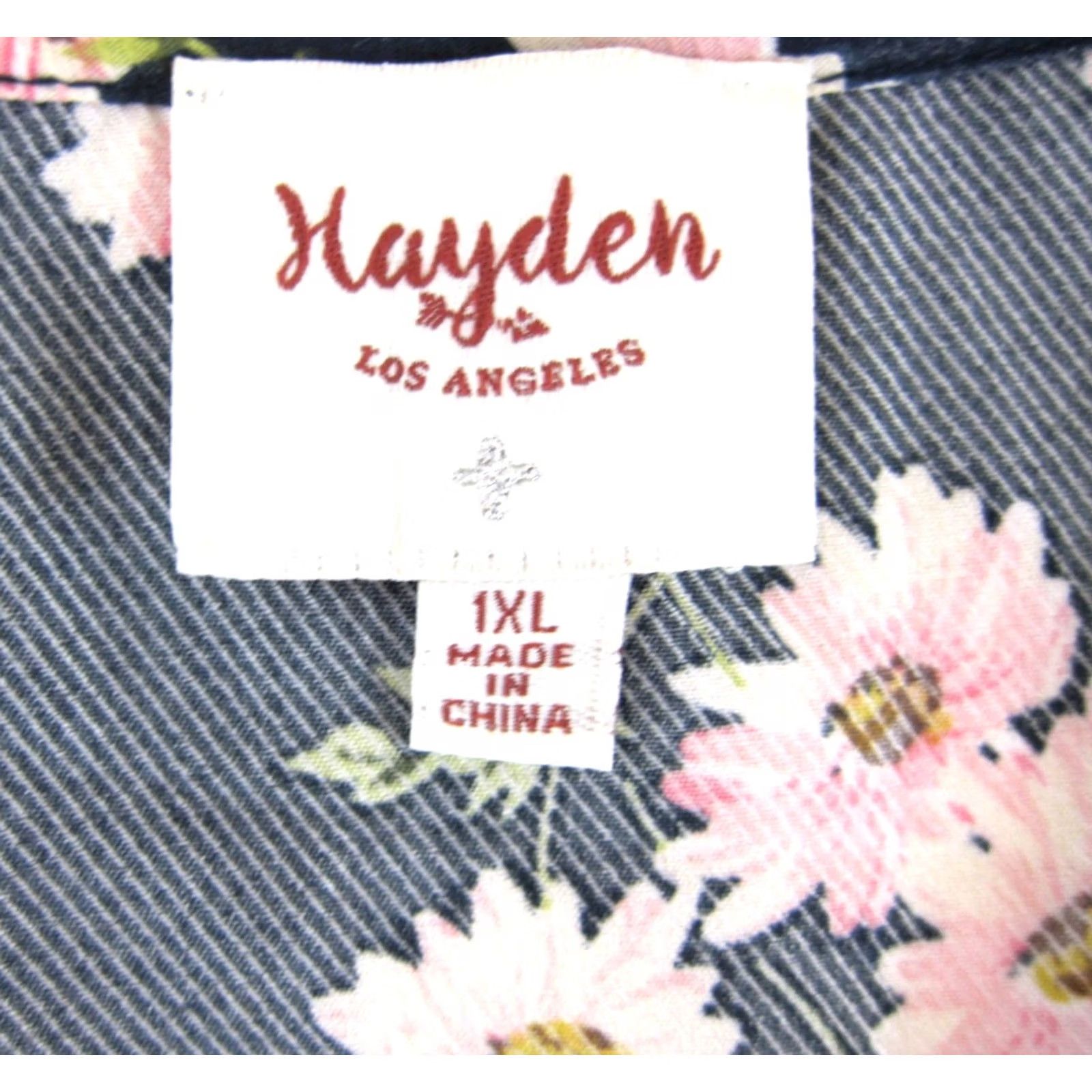Vintage Hayden Jumpsuit Shirt? Size 40" / US 18 - 4 Thumbnail
