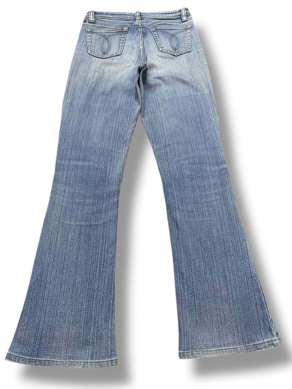 Japanese Brand Sasson Distressed Jeans With Bootcut and Flare Style Size US 27 - 2 Thumbnail