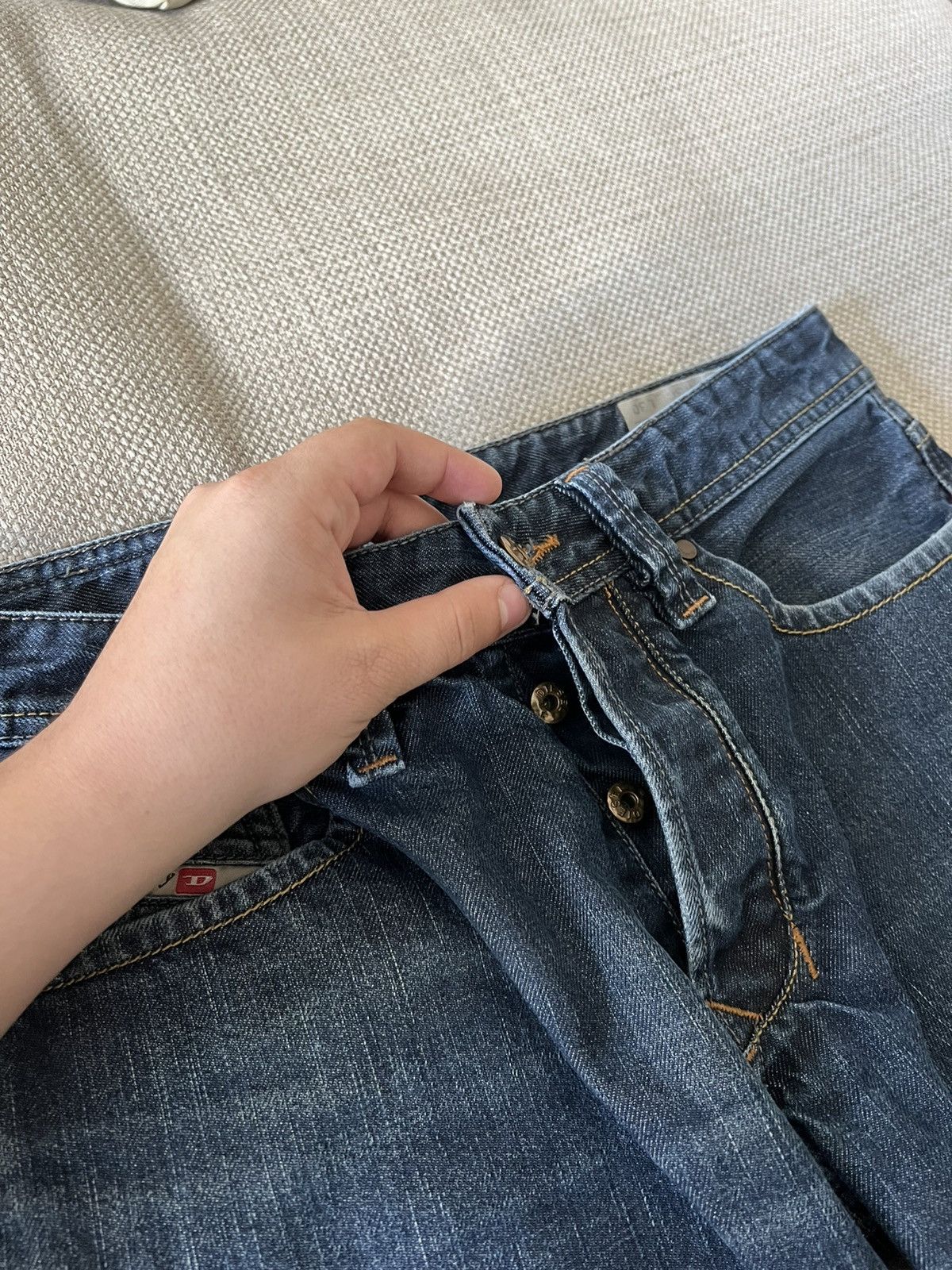 Diesel × Vintage Vintage 💥 Diesel Jeans Pants Size US 30 / EU 46 - 15 Thumbnail