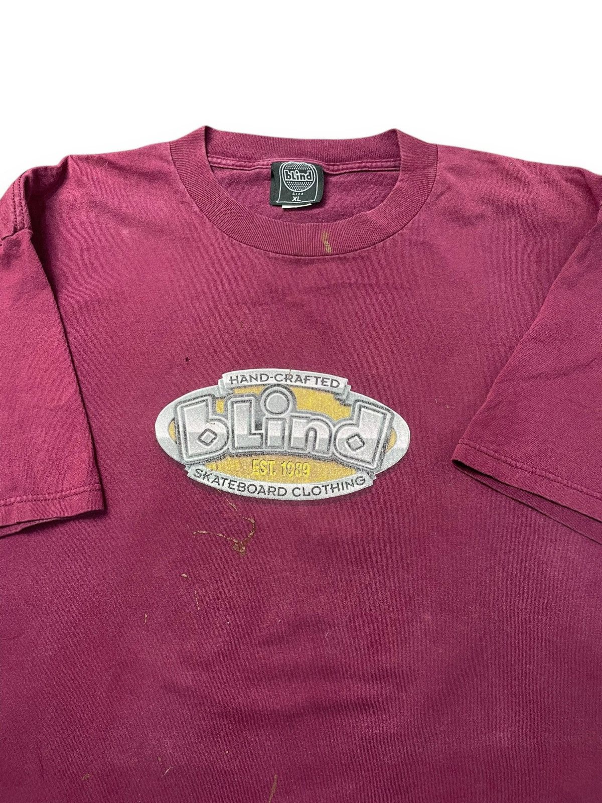 Hook-Ups × Vintage × World Industries Vintage Blind Skateboard Shirt Size US XL / EU 56 / 4 - 1 Thumbnail