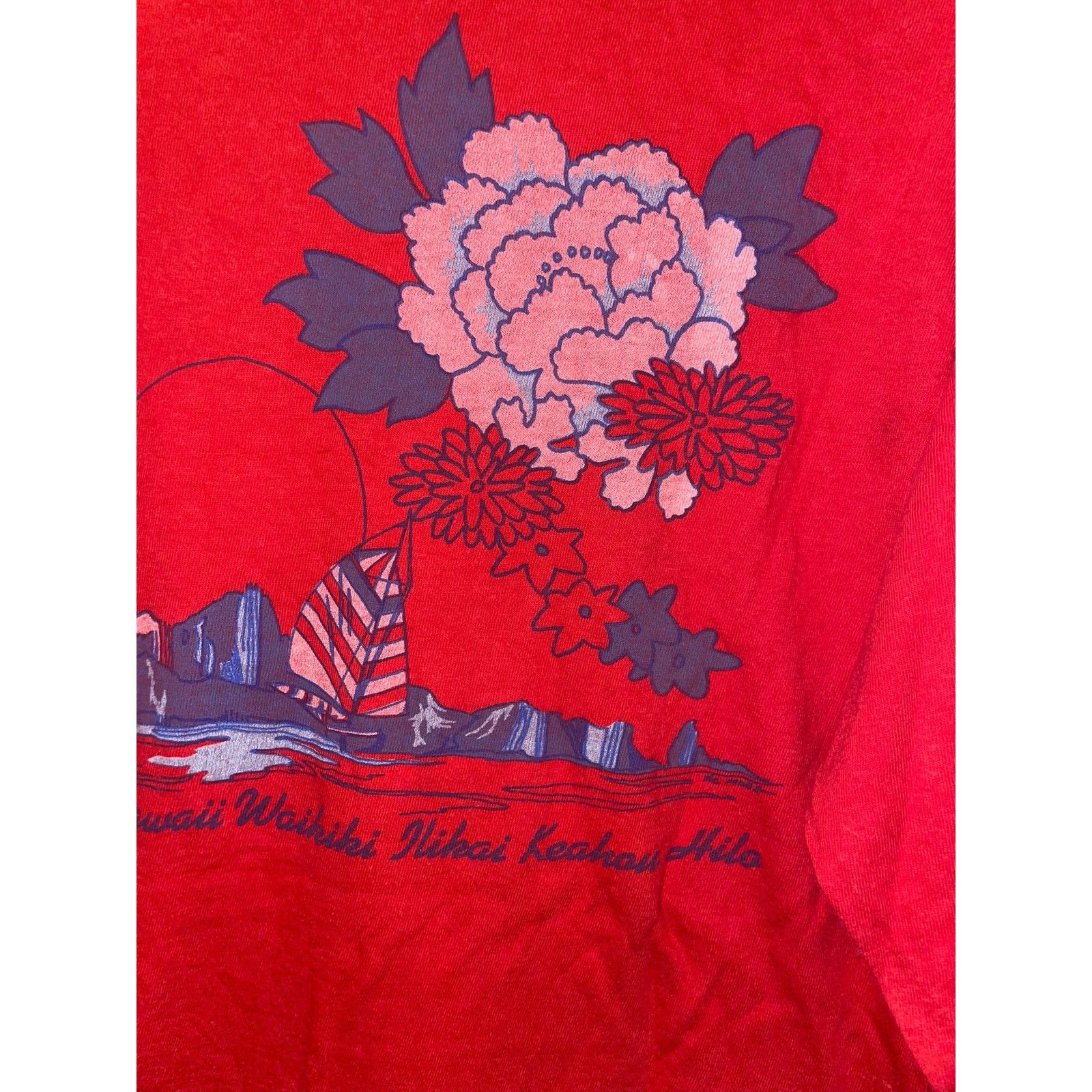 Vintage 1970s 80s Kanai Maui Oahu Kona Hawaii Ocean Island Shirt 70s Size US L / EU 52-54 / 3 - 11 Thumbnail