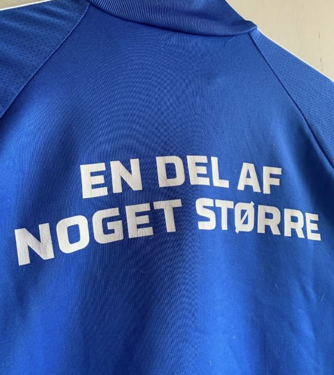 Adidas Vintage Adidas Denmark Training Sweatshirt Size US L / EU 52-54 / 3 - 3 Thumbnail