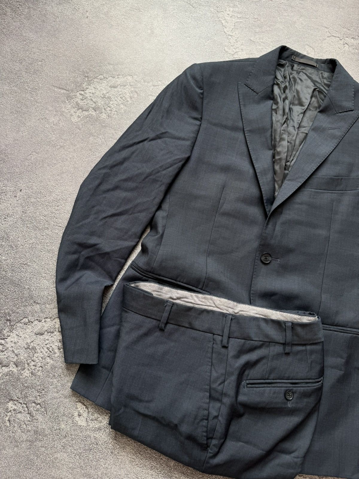 L.B.M. 1911 × Luigi Bianchi L.B.M. 1911 ing Loro Piana 48S8 suit blazer button up pant Size 48S - 2 Thumbnail