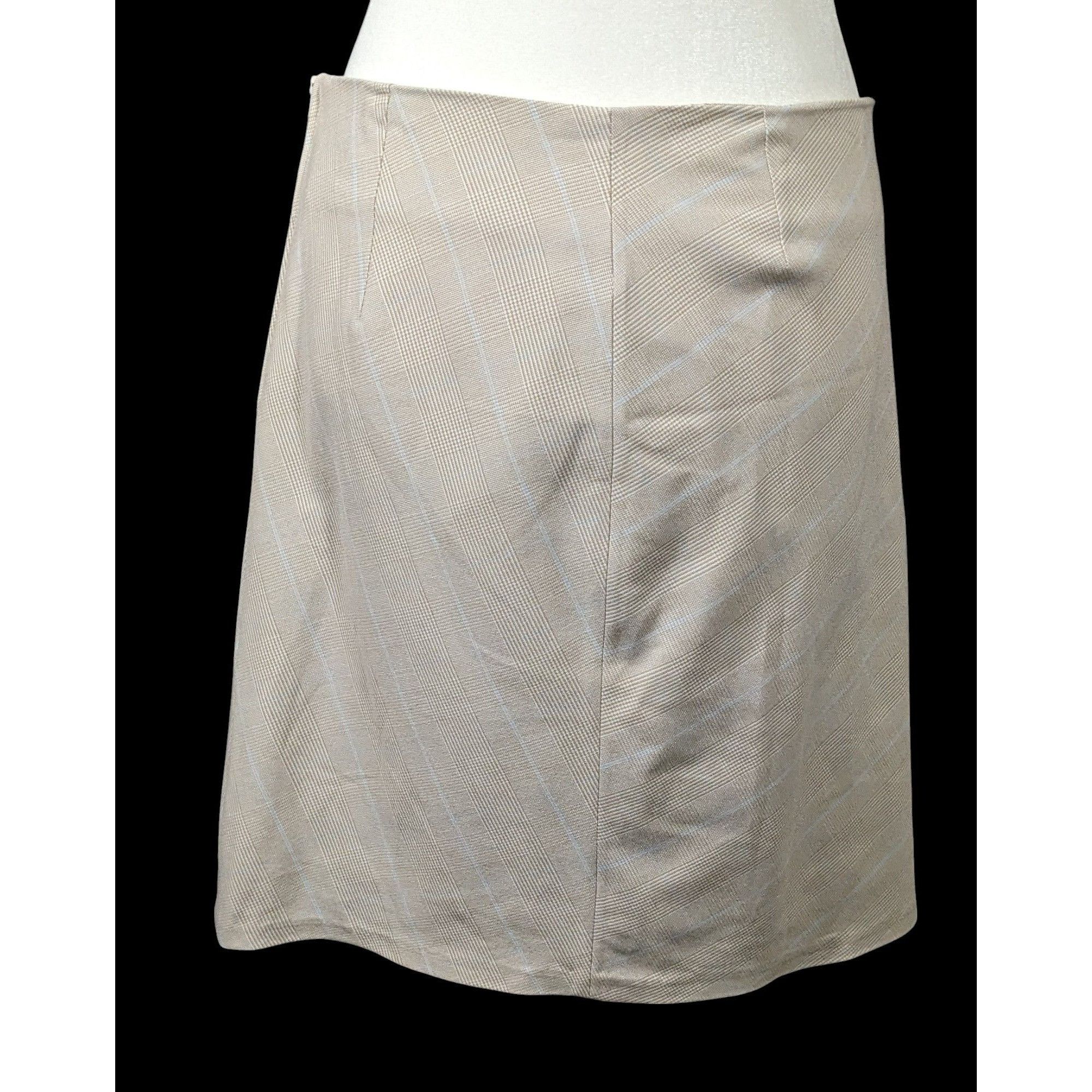 Other Andreas Nicolas by Amadeus Deri Preppy Beige Skirt Size 40EU Size 32" / US 10 / IT 46 - 1 Thumbnail