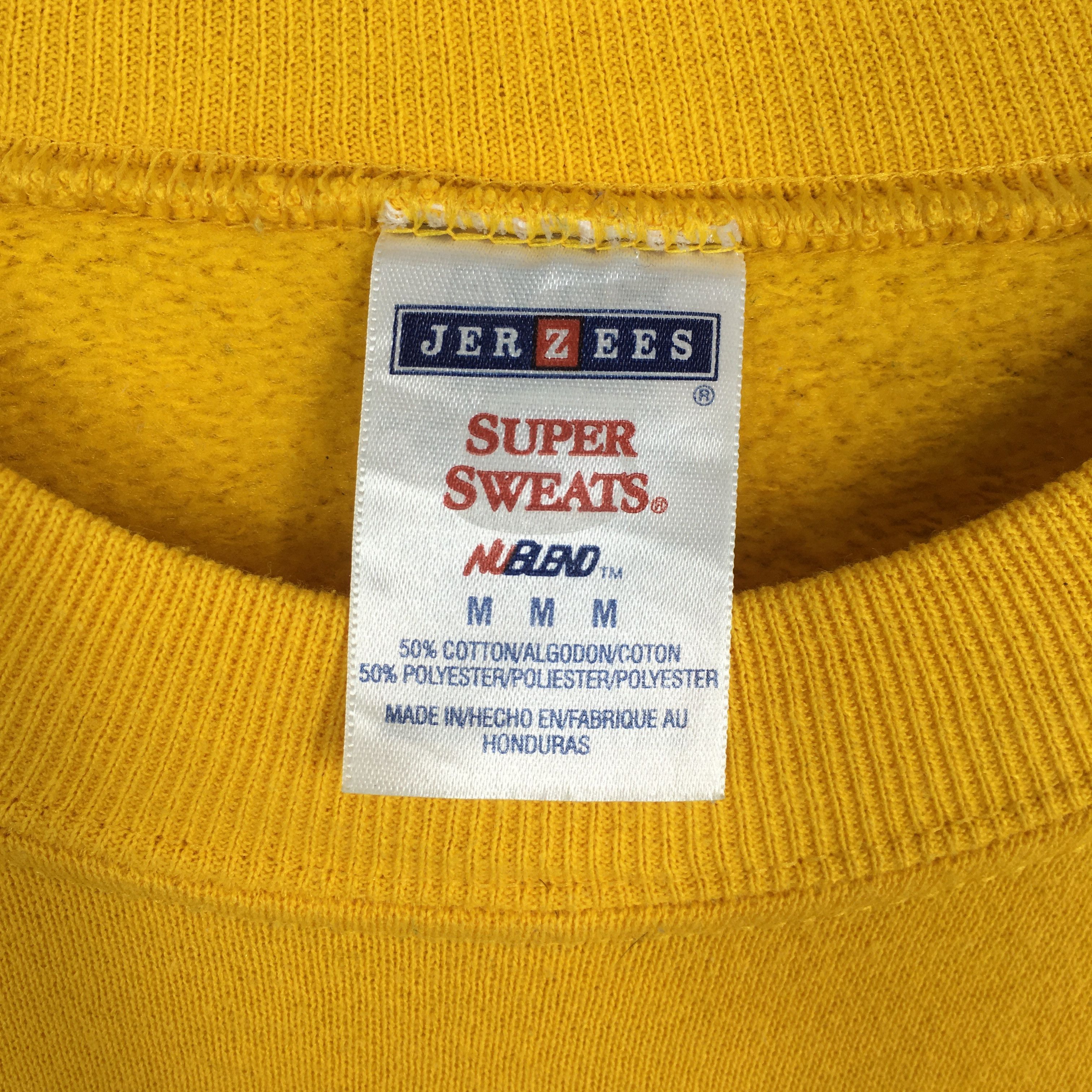NCAA × Vintage Vintage Iowa Hawkeyes Football Yellow Sweatshirt Medium Size US M / EU 48-50 / 2 - 5 Thumbnail