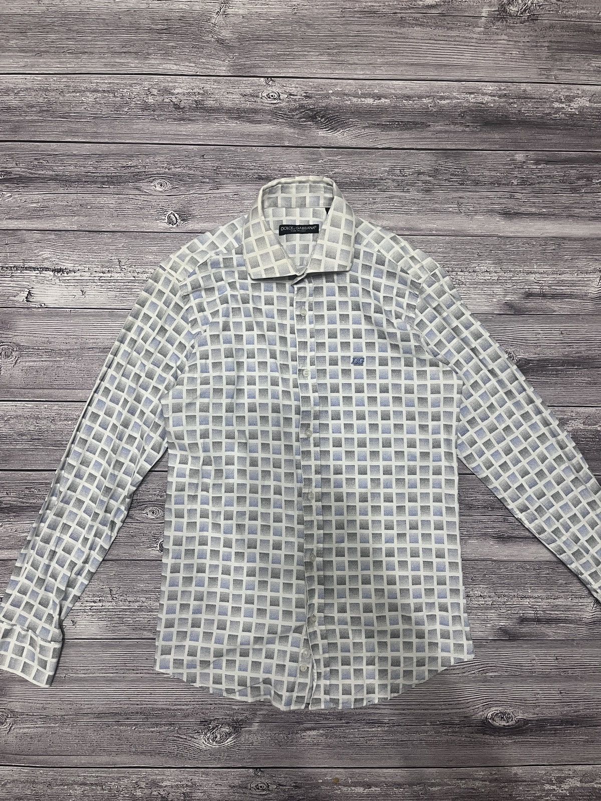 Dolce & Gabbana Dolce & Gabbana Checked Button-Up Shirt Size S / US 4 / IT 40 - 1 Thumbnail