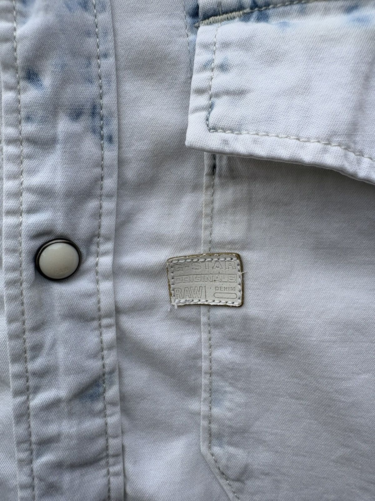 G-Star G Star Raw Women Snap Button Down Longsleeve Size M / US 6-8 / IT 42-44 - 5 Thumbnail