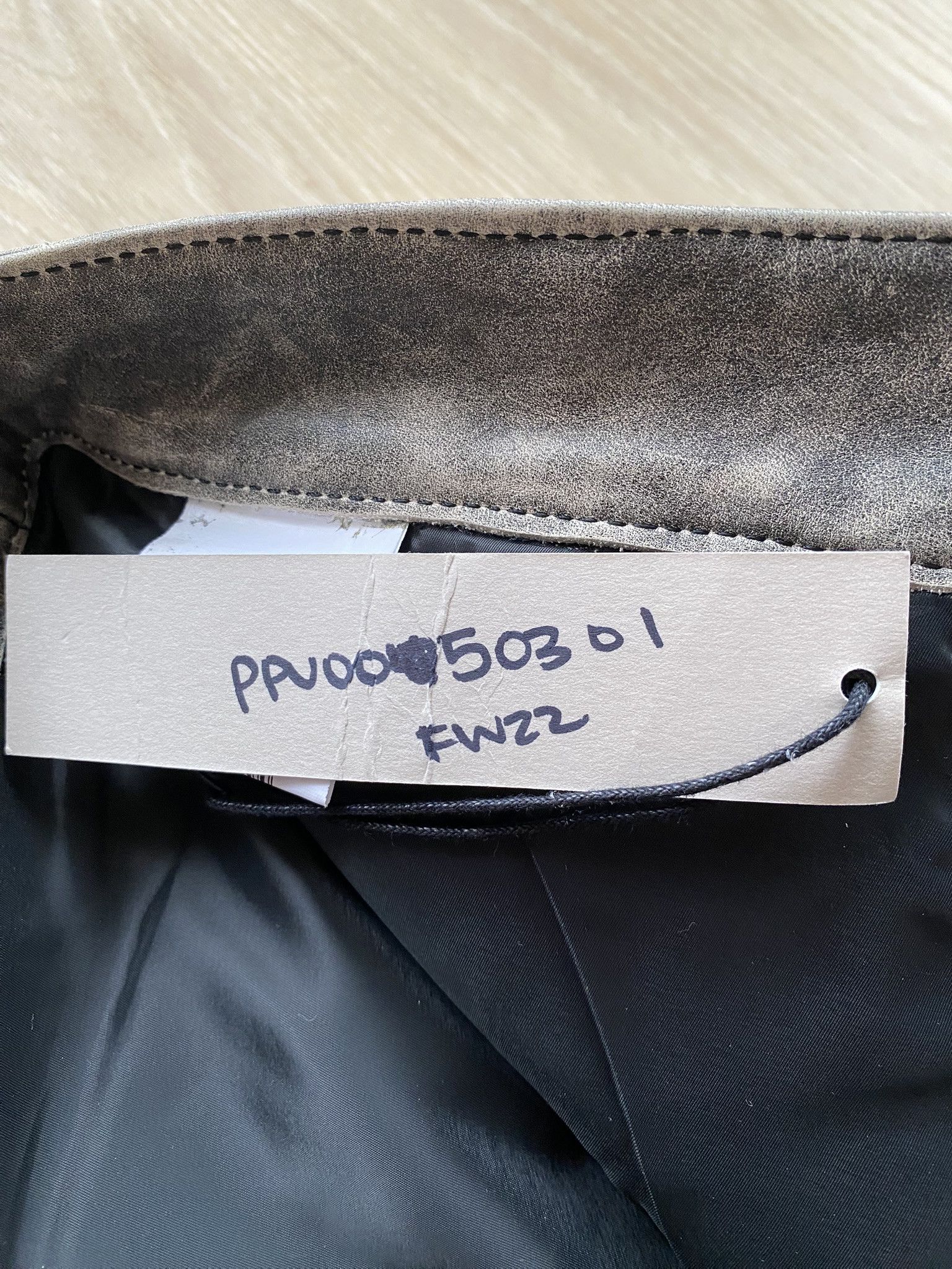 Martin Asbjorn $1035 - Distressed Leather - Flared Trousers Size US 30 / EU 46 - 7 Thumbnail