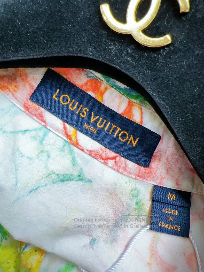 Louis Vuitton Louis Vuitton Colored Crayon Graffiti Full Print Short Sle Size US M / EU 48-50 / 2 - 5 Thumbnail